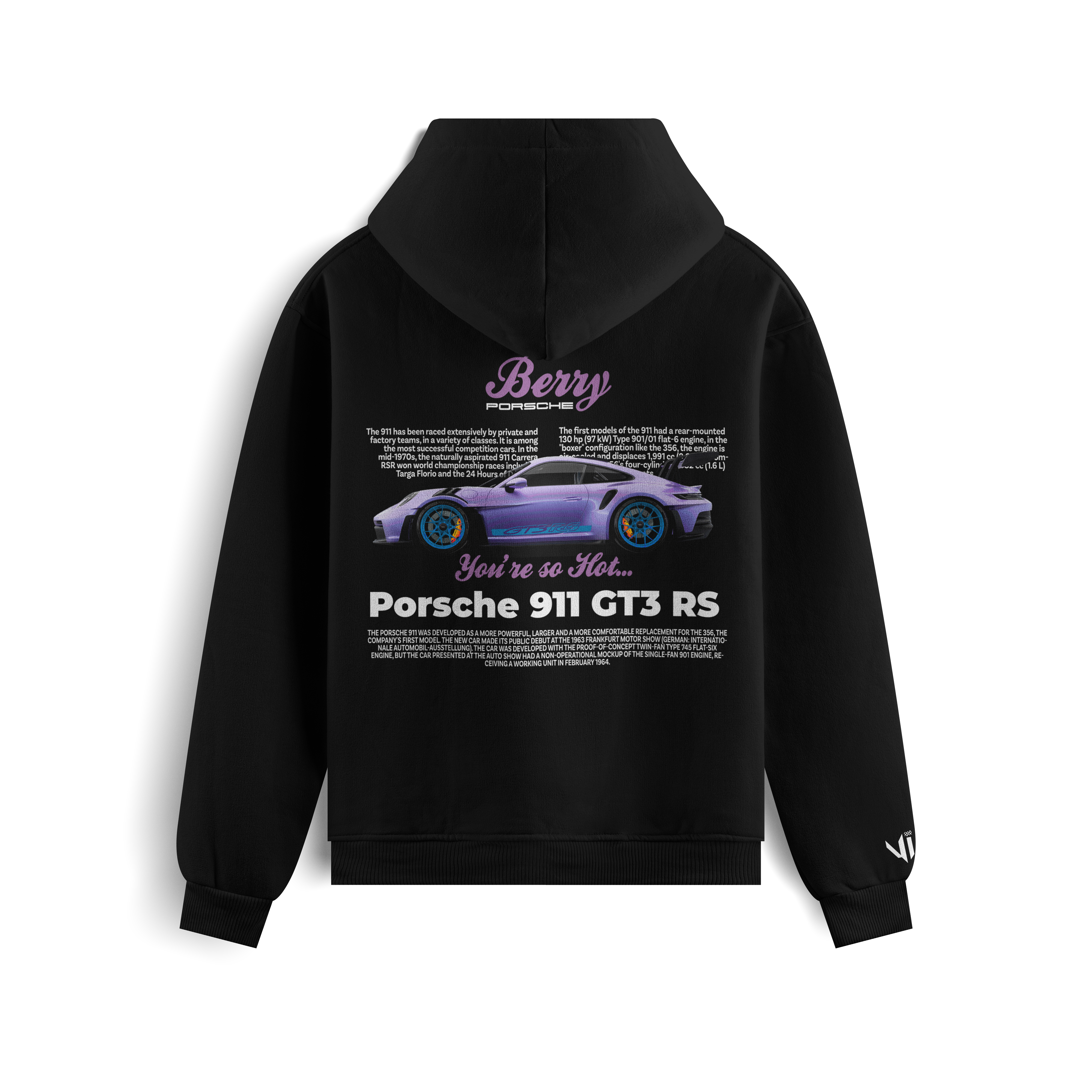 Porsche Berry Hoodie