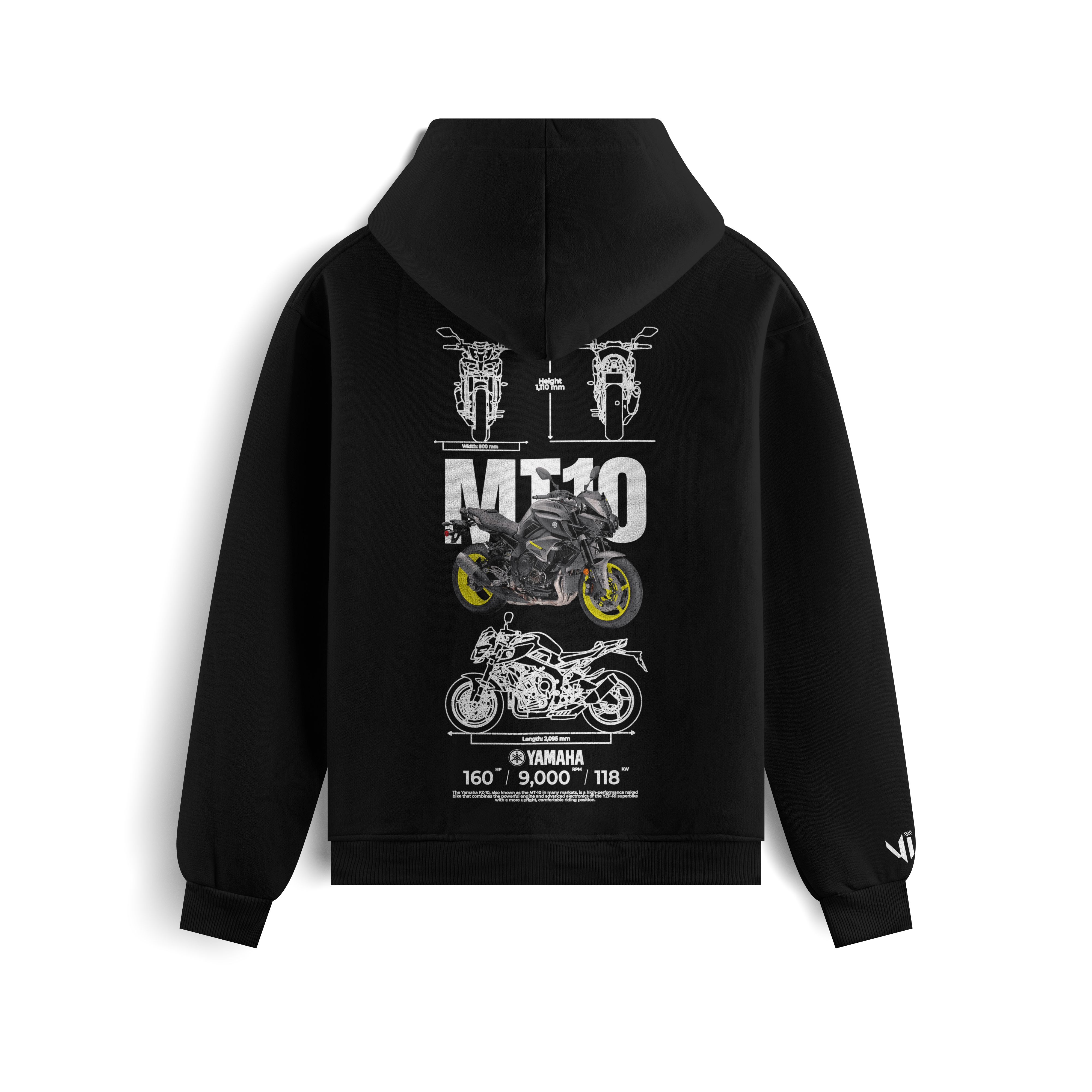Yamaha MT10 Hoodie