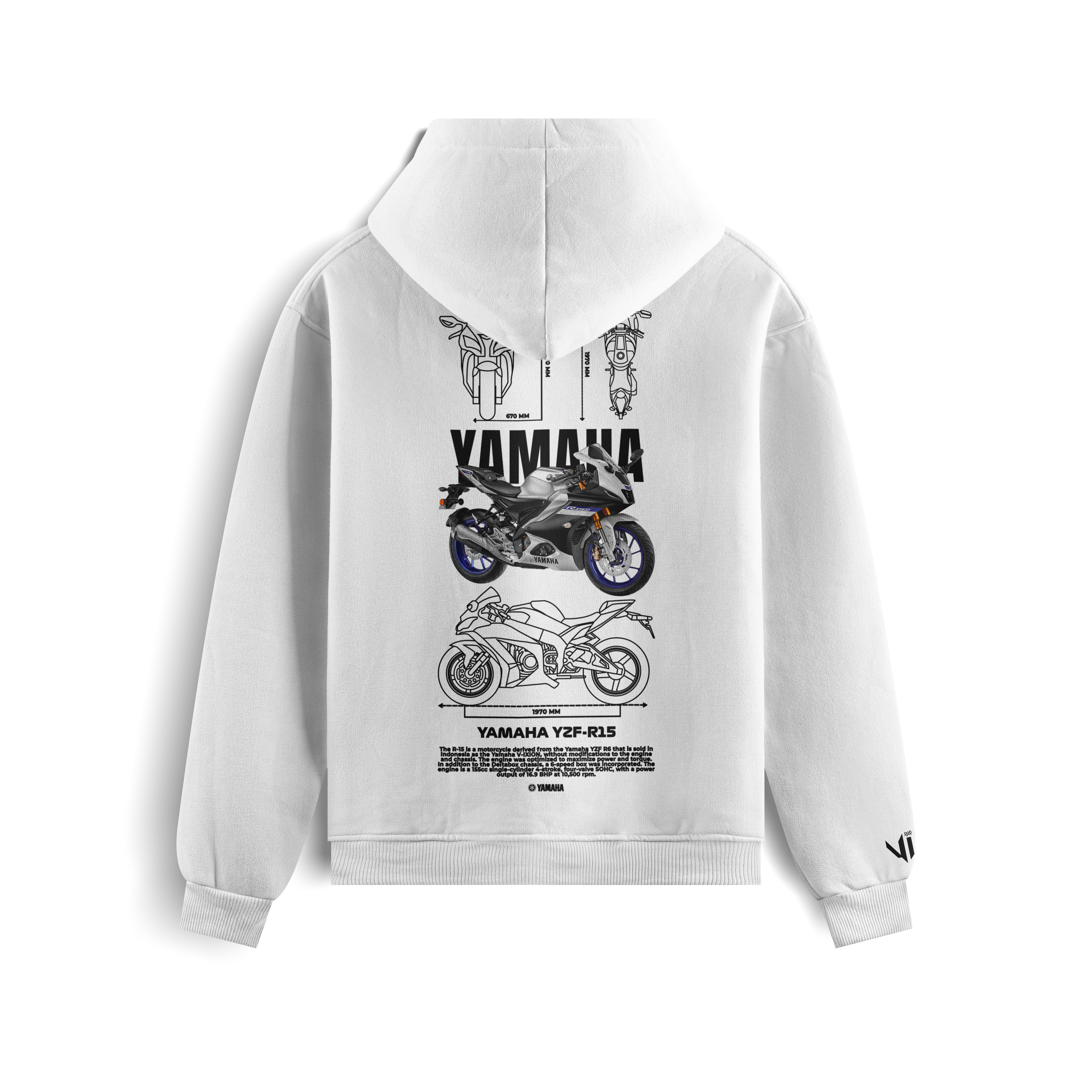 Yamaha Y2F-R15 Hoodie