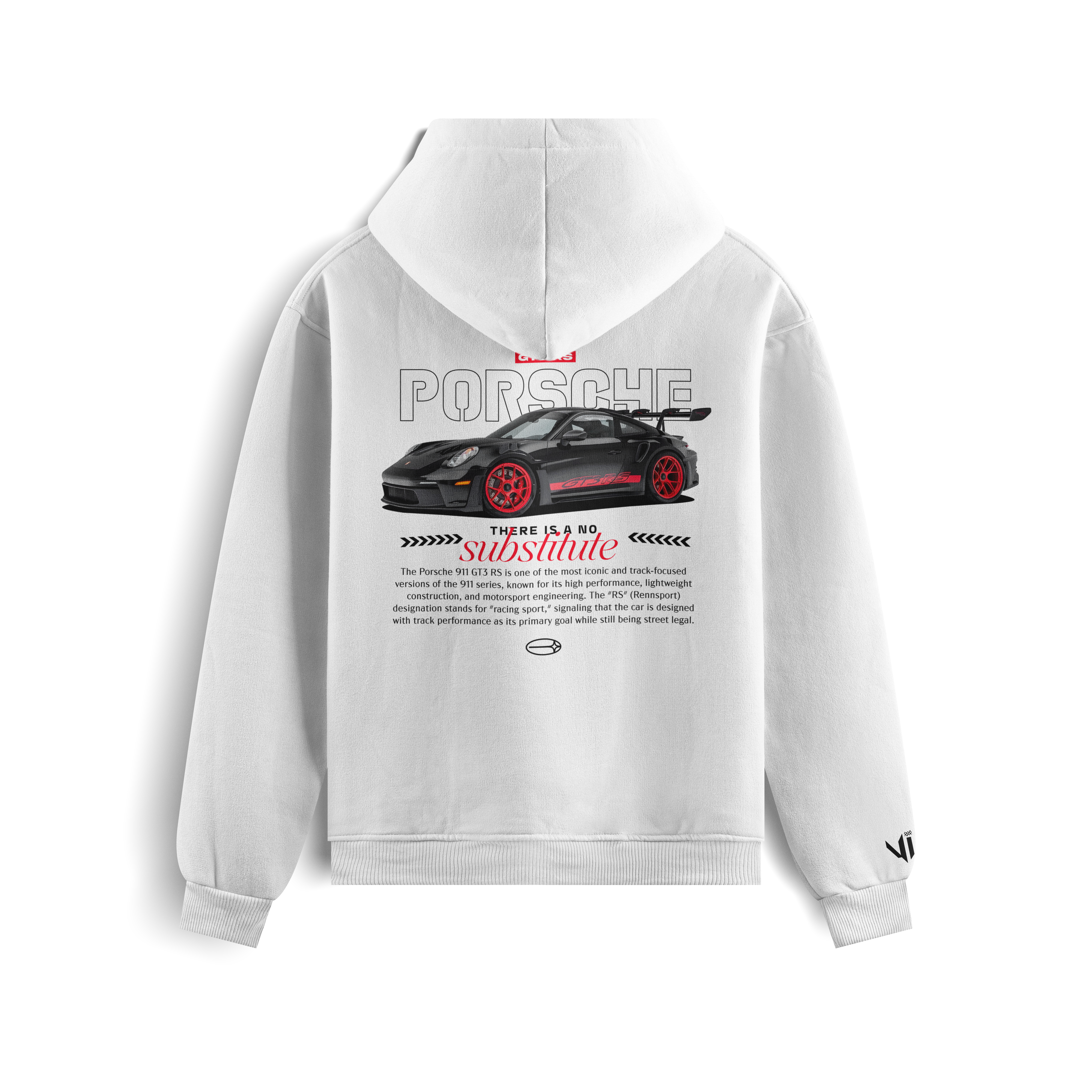 Porsche No Substitute Hoodie