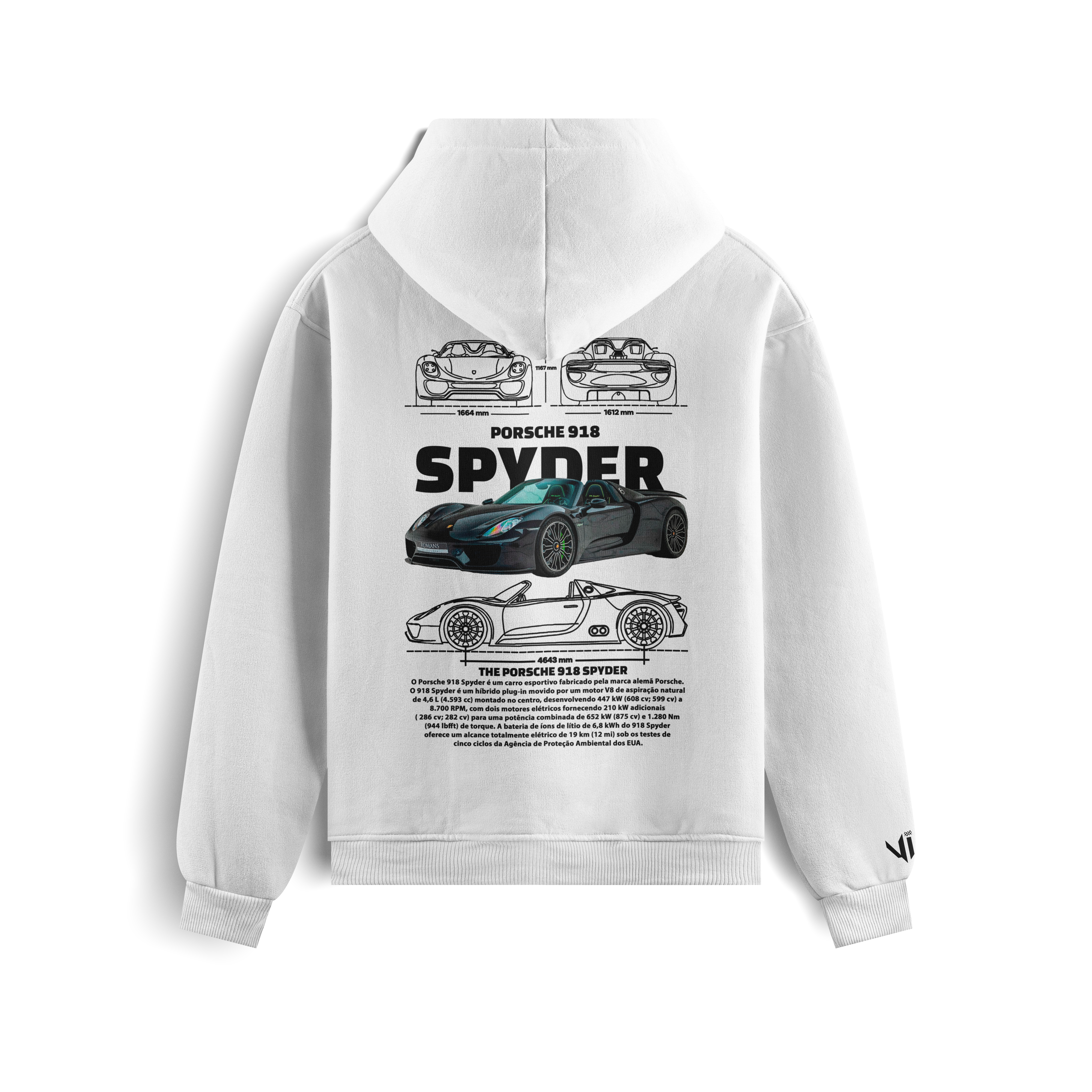 Porsche Spyder Hoodie