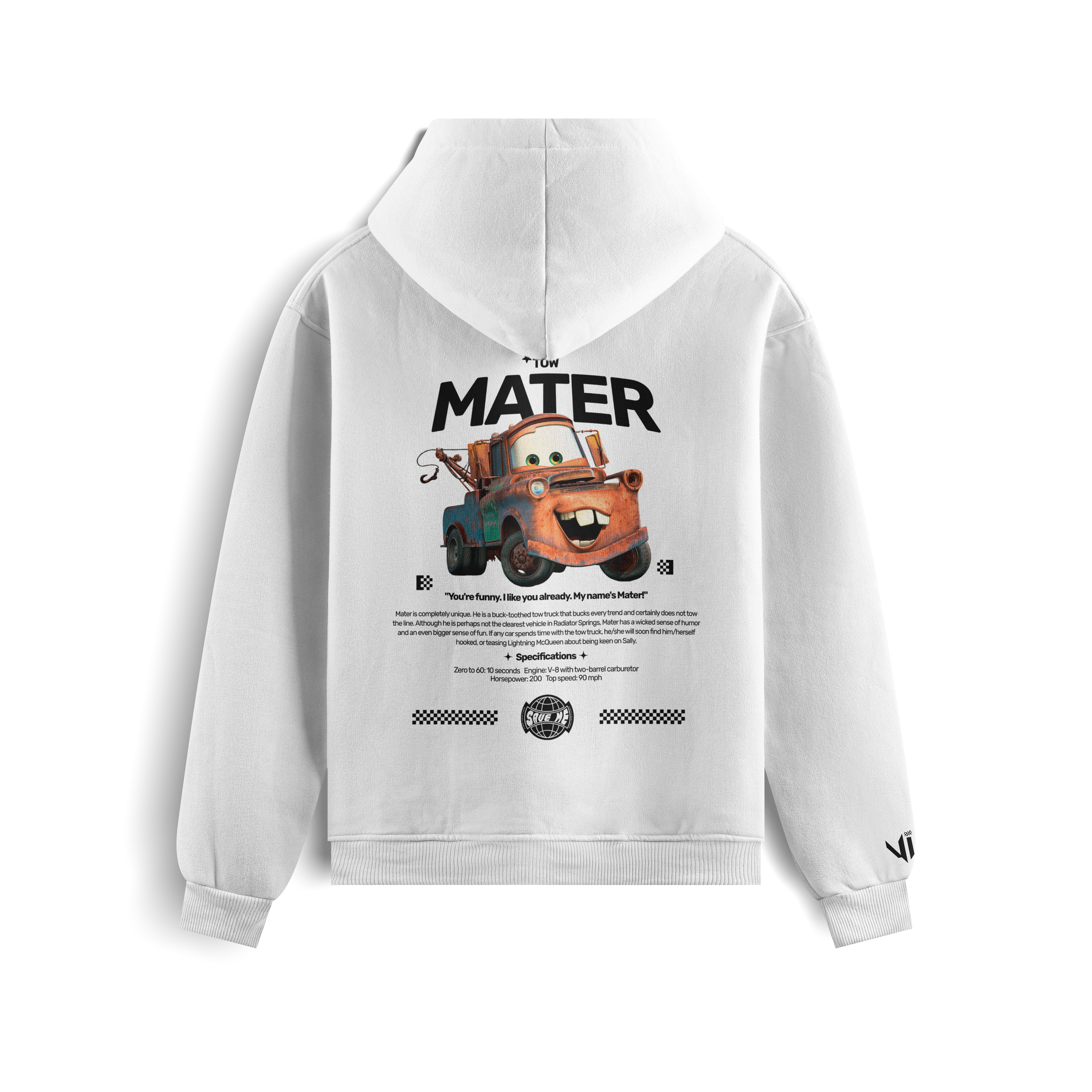 Mater Cars Hoodie