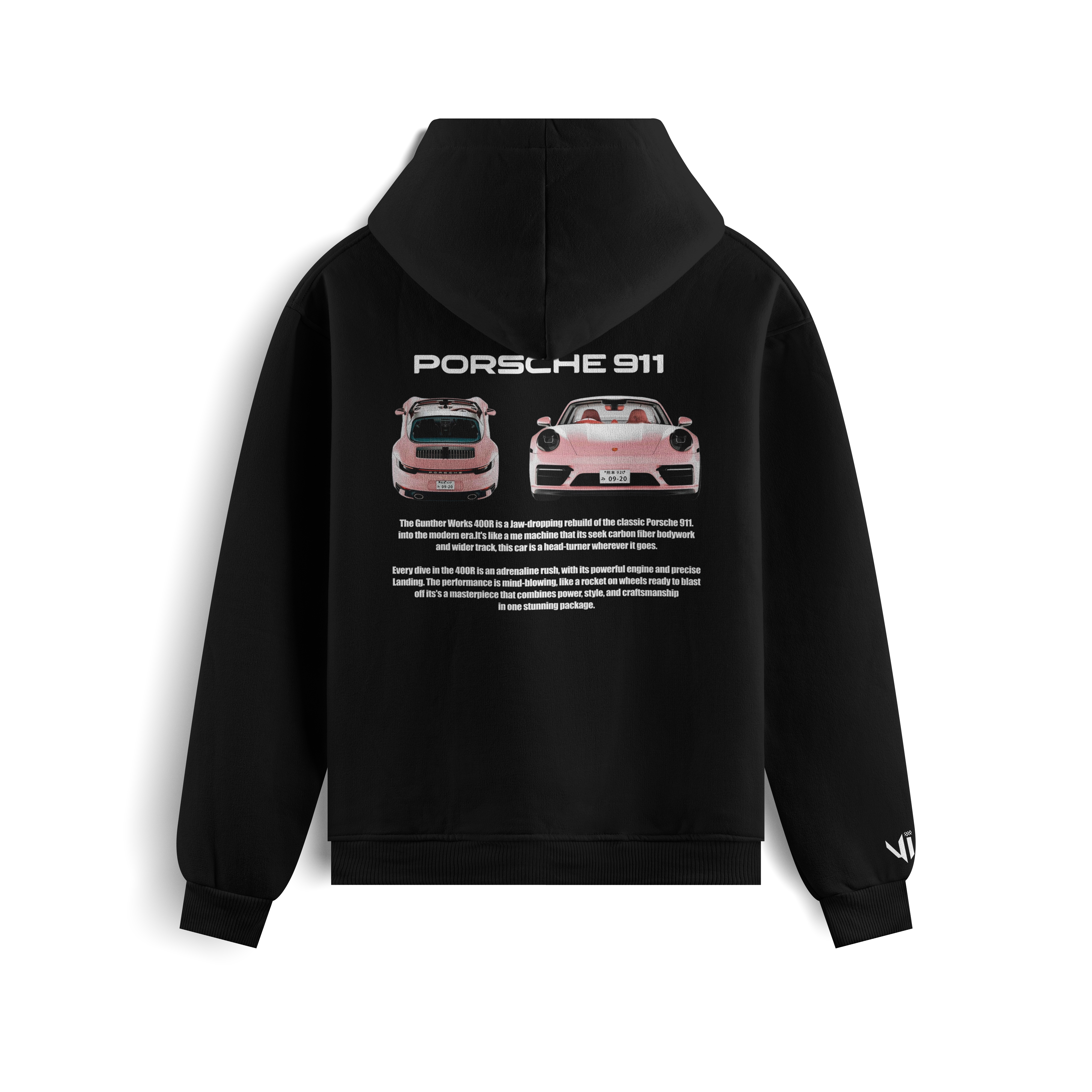 Porsche VS Pink Hoodie