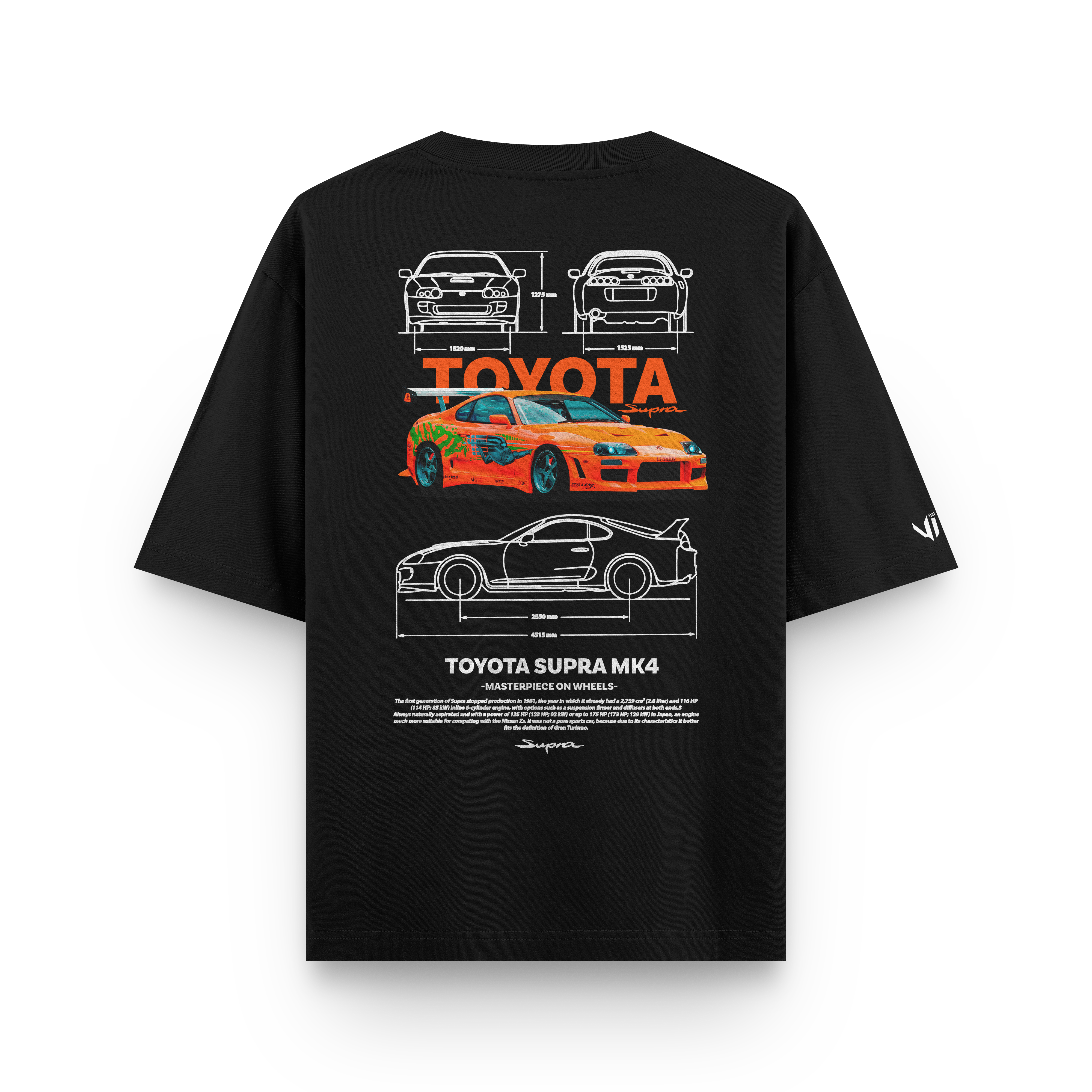 Camiseta Oversized Supra