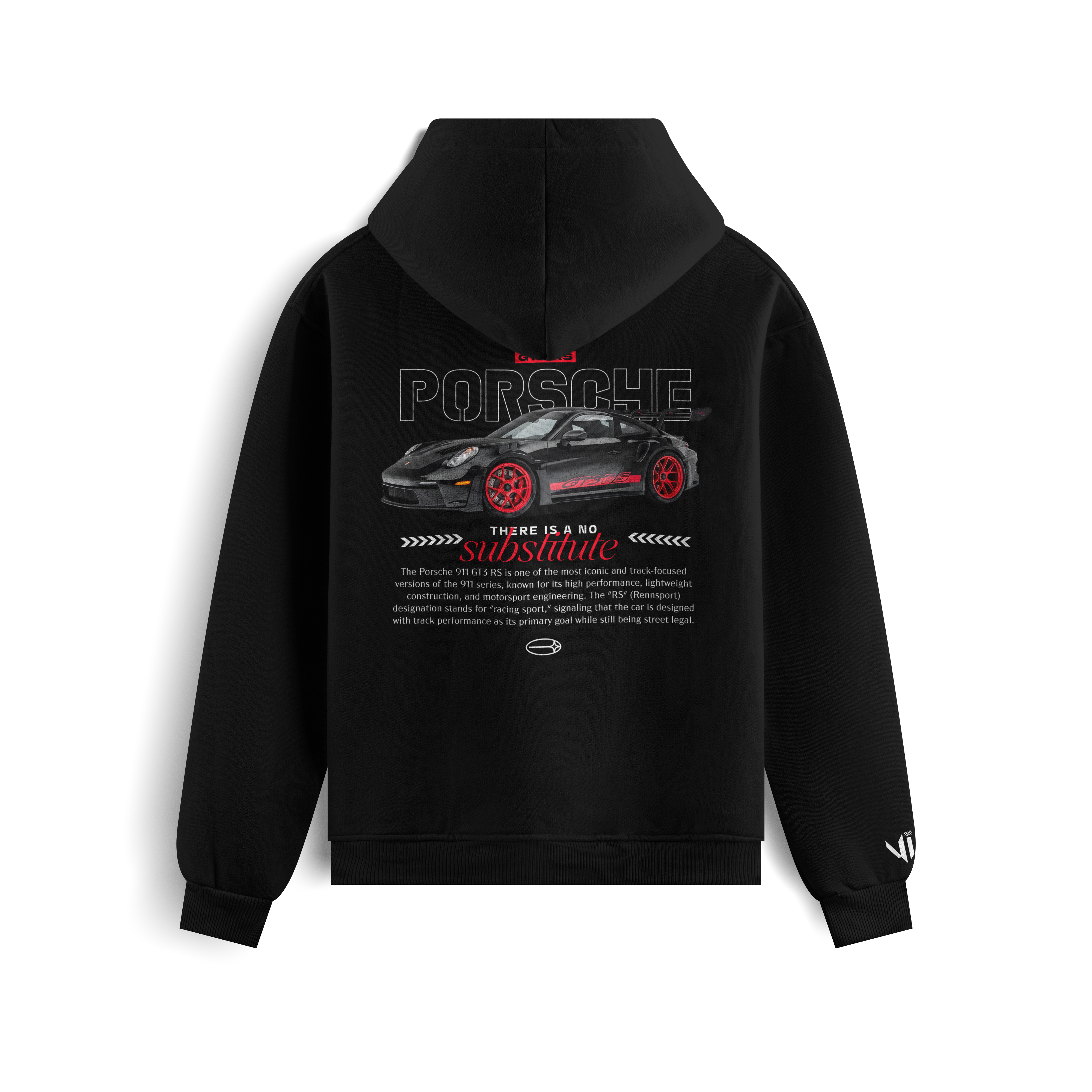 Porsche No Substitute Hoodie