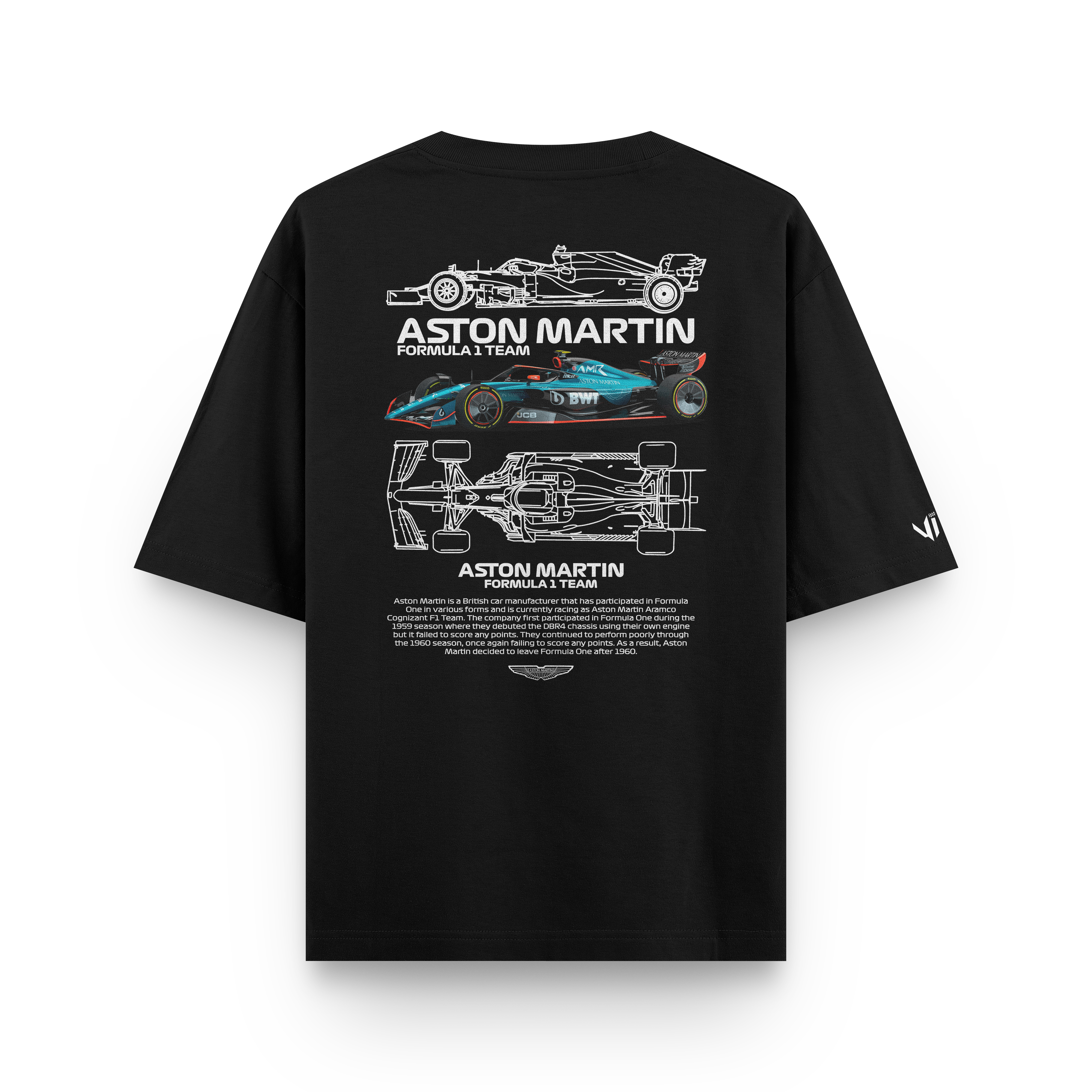 Aston Martin F1 Oversized Tee