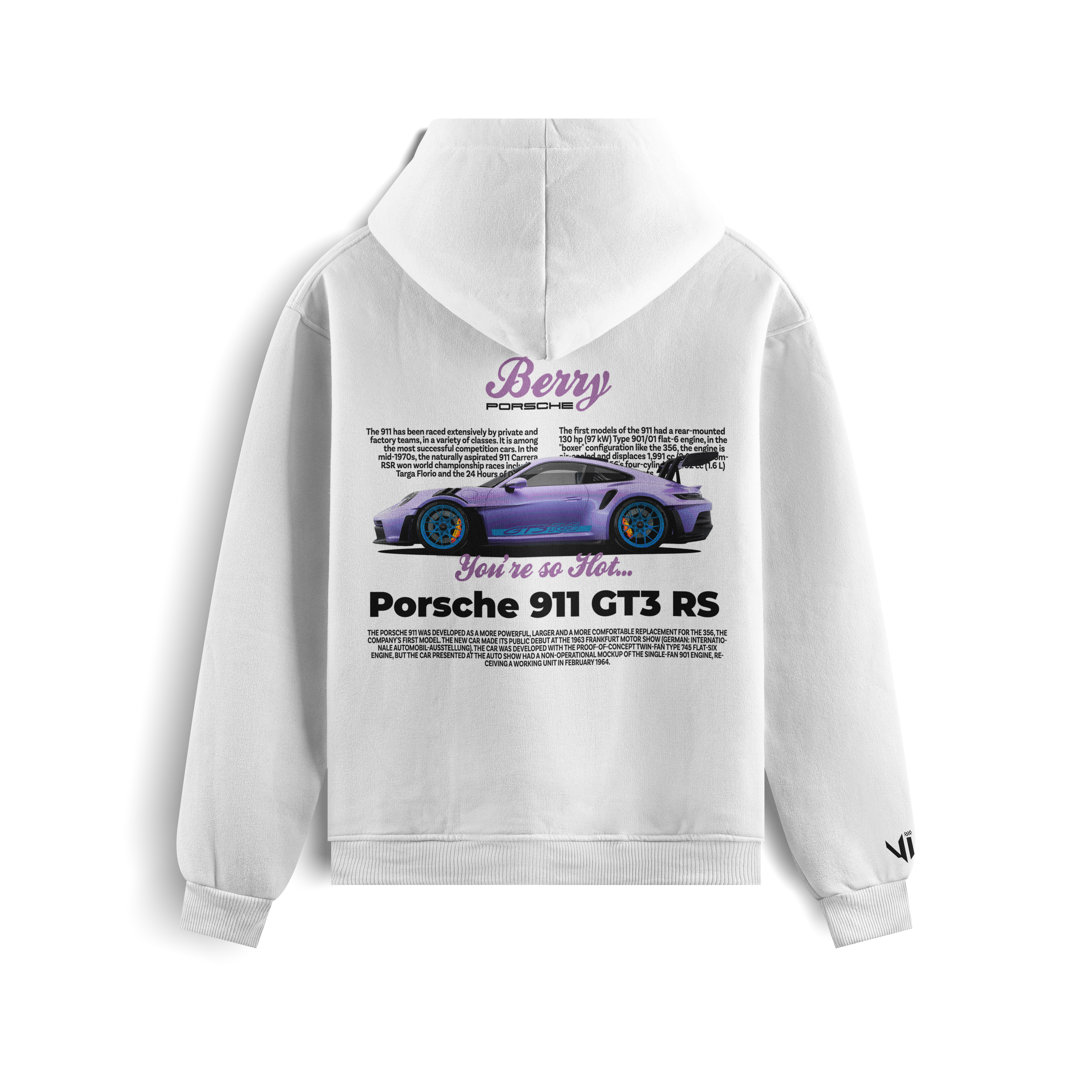 Porsche Berry Hoodie