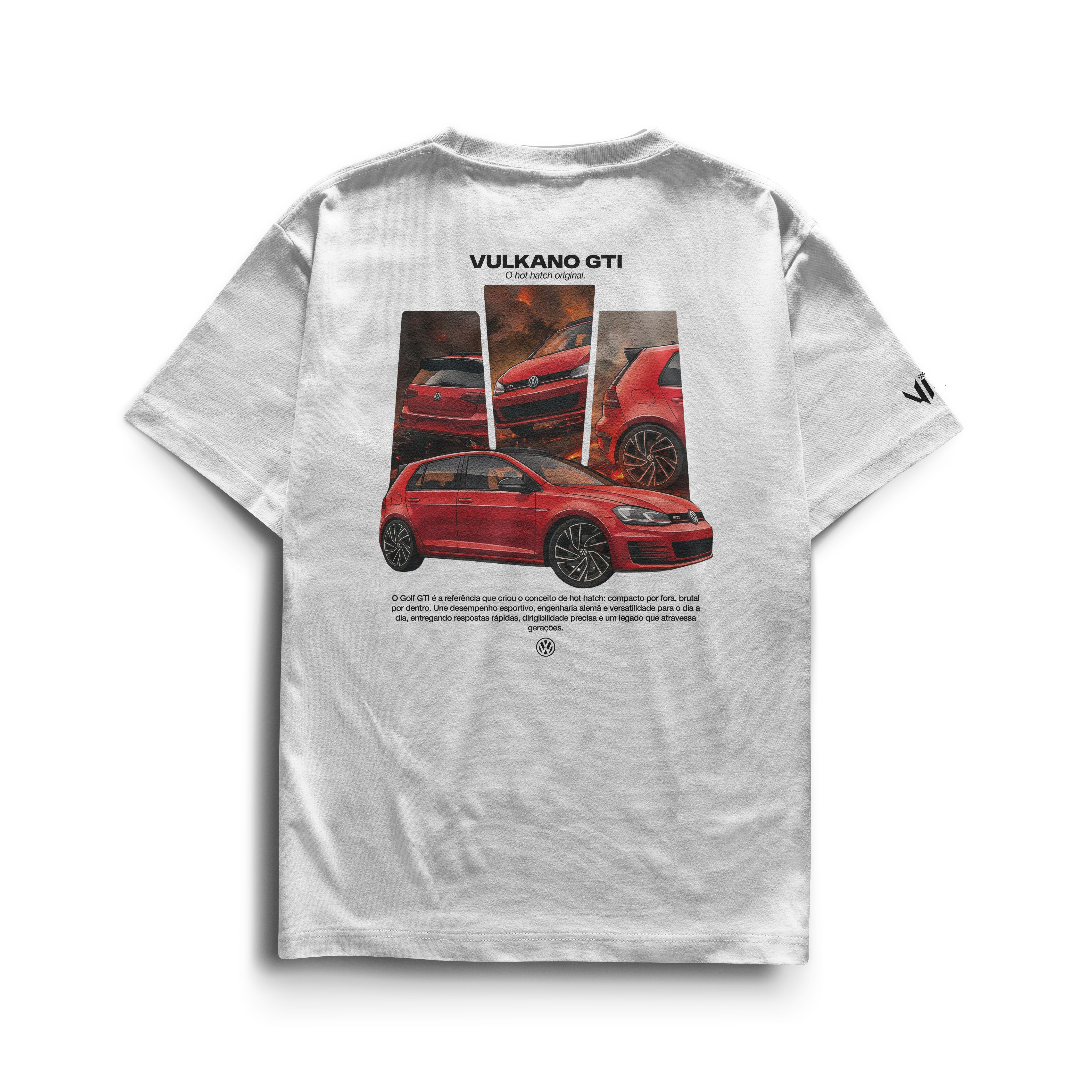 Camiseta Vulkano GTI Cartoon