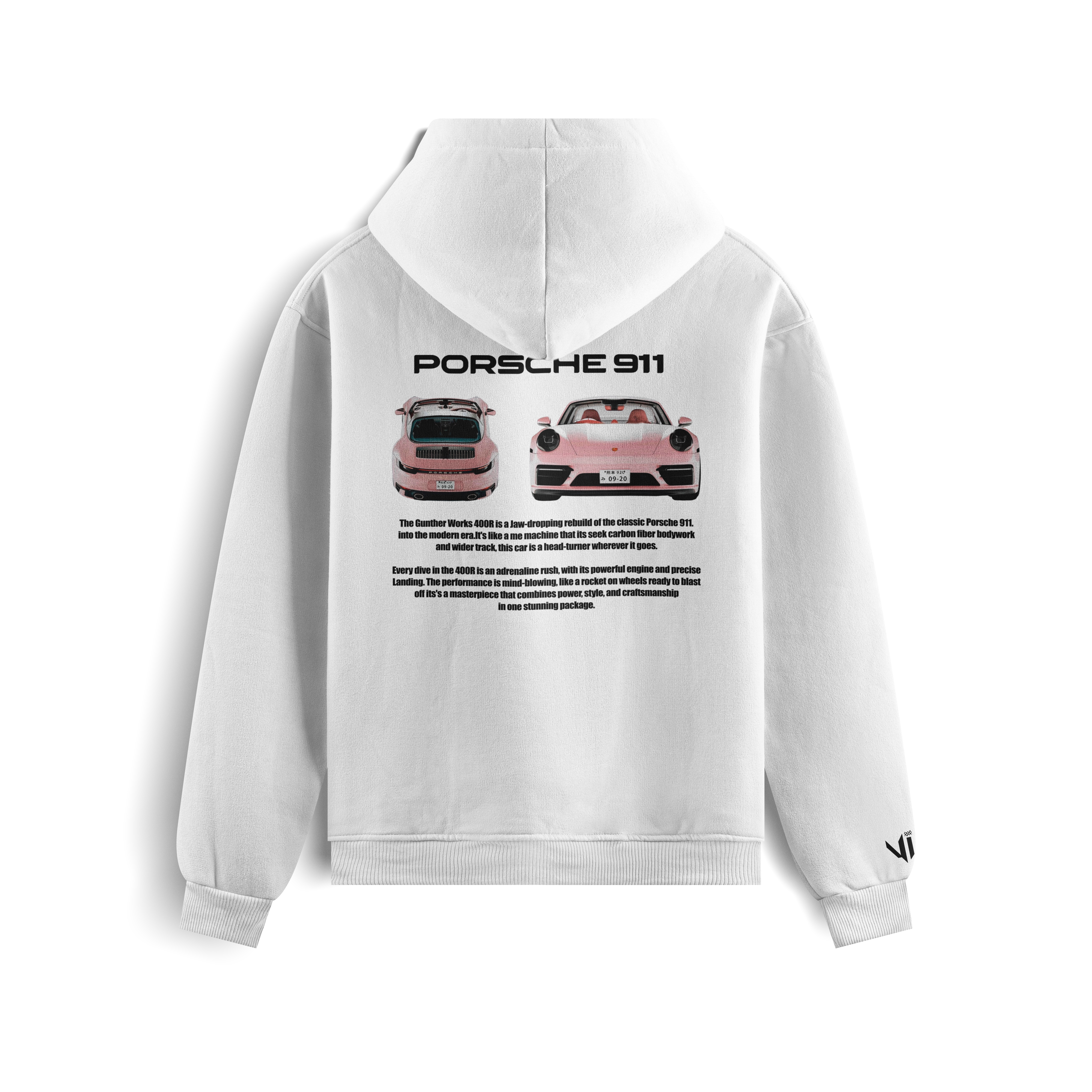 Porsche VS Pink Hoodie