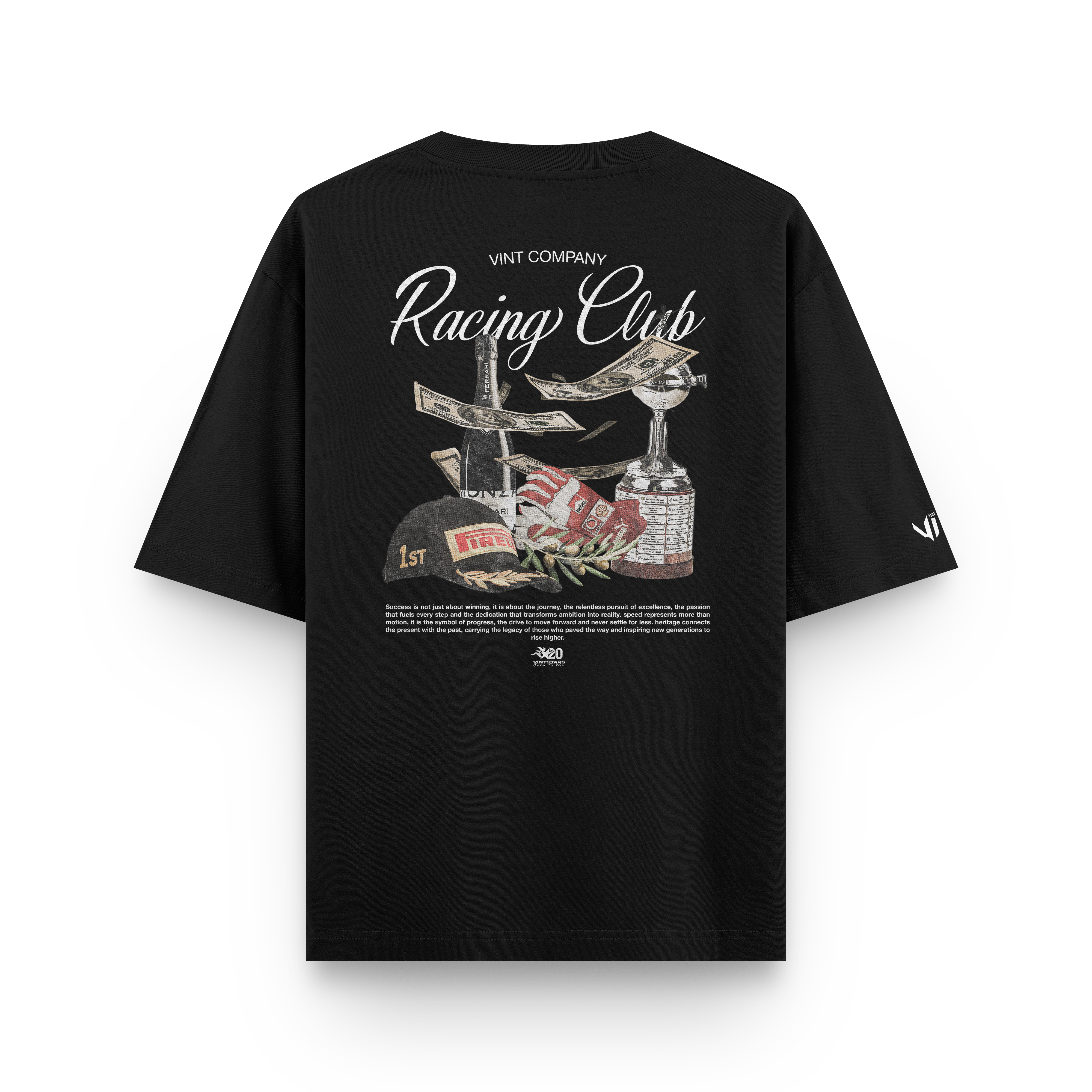 Camiseta Oversized Racing Club