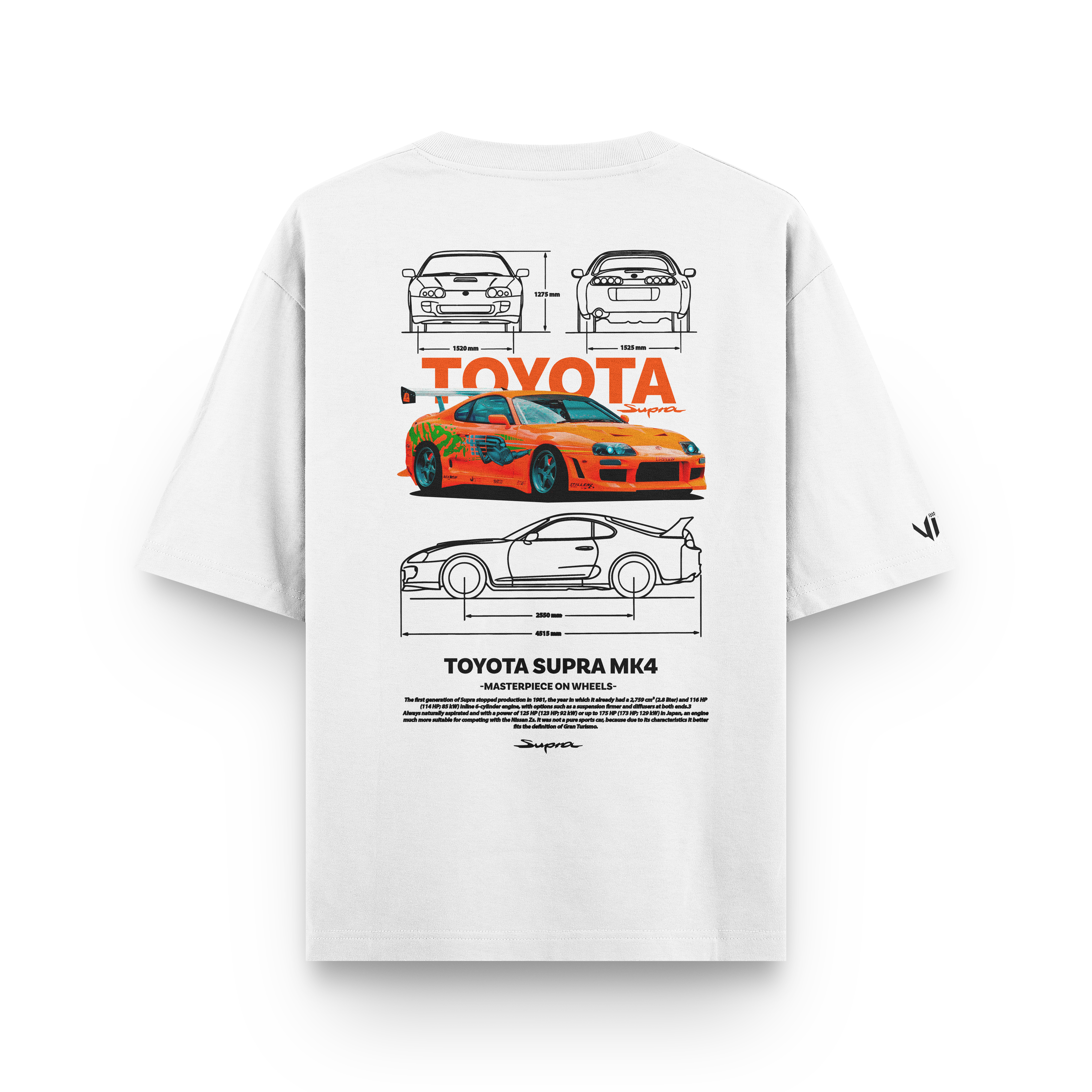 Camiseta Oversized Supra