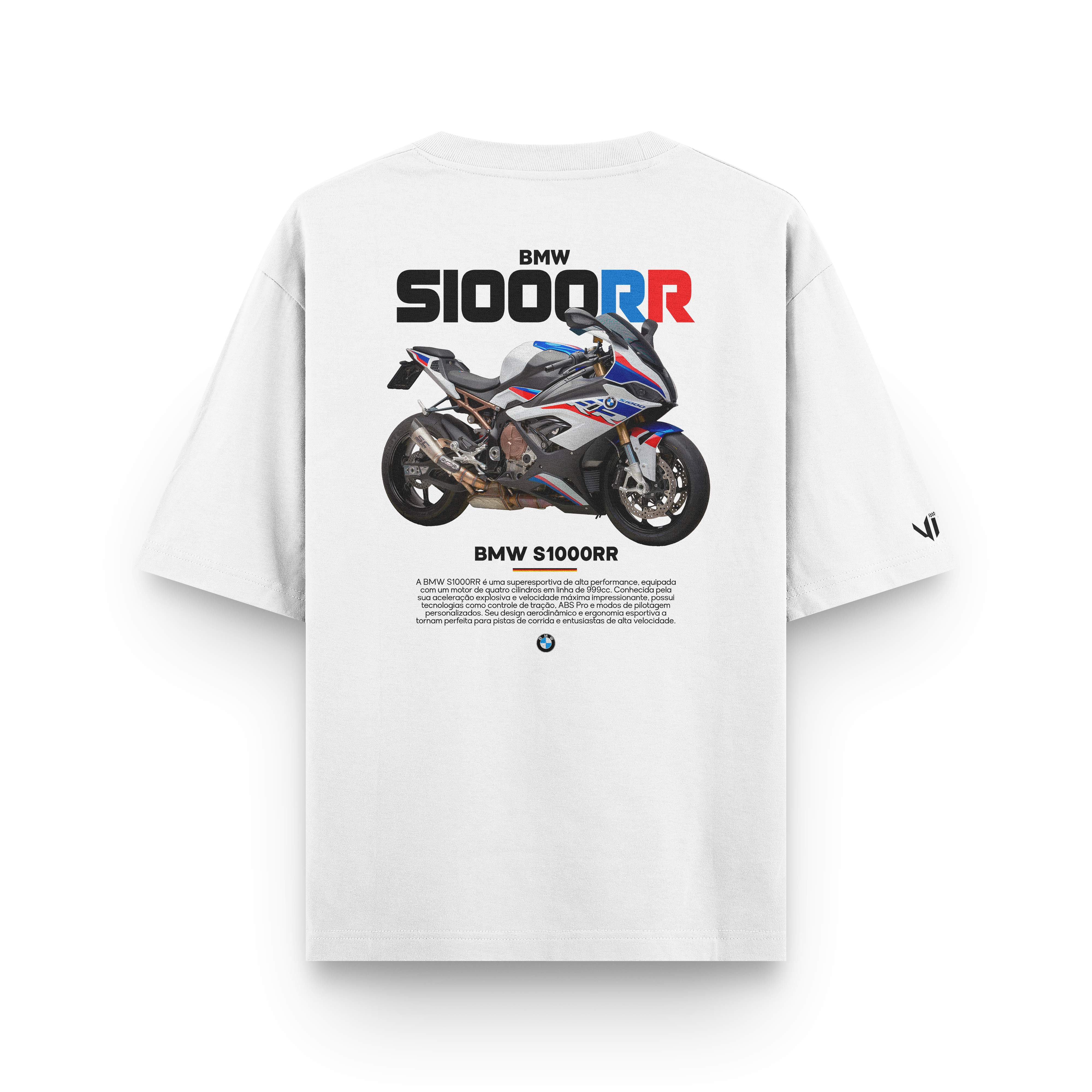 Camiseta Oversized BMW S1000