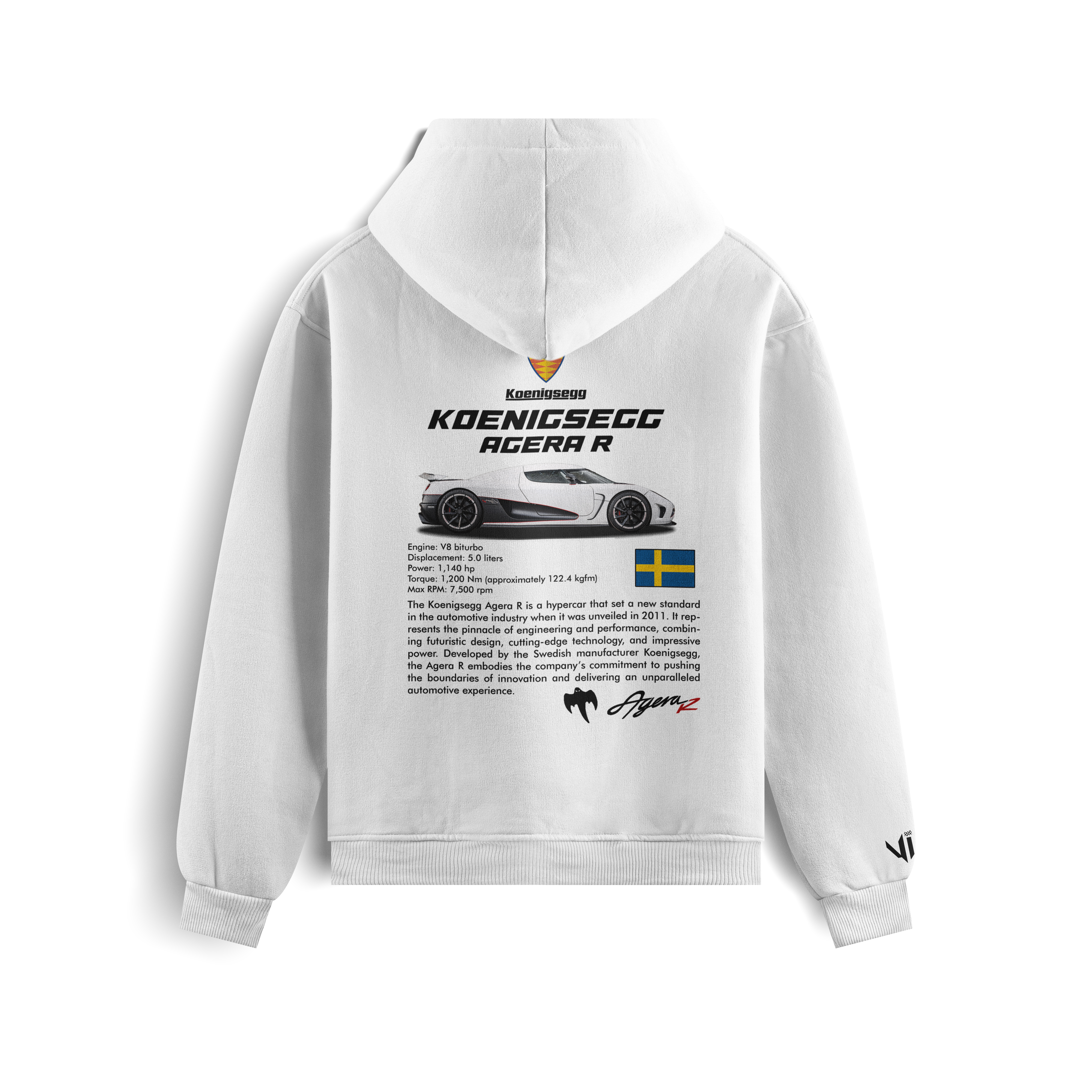 Koenigsegg Agera R Hoodie