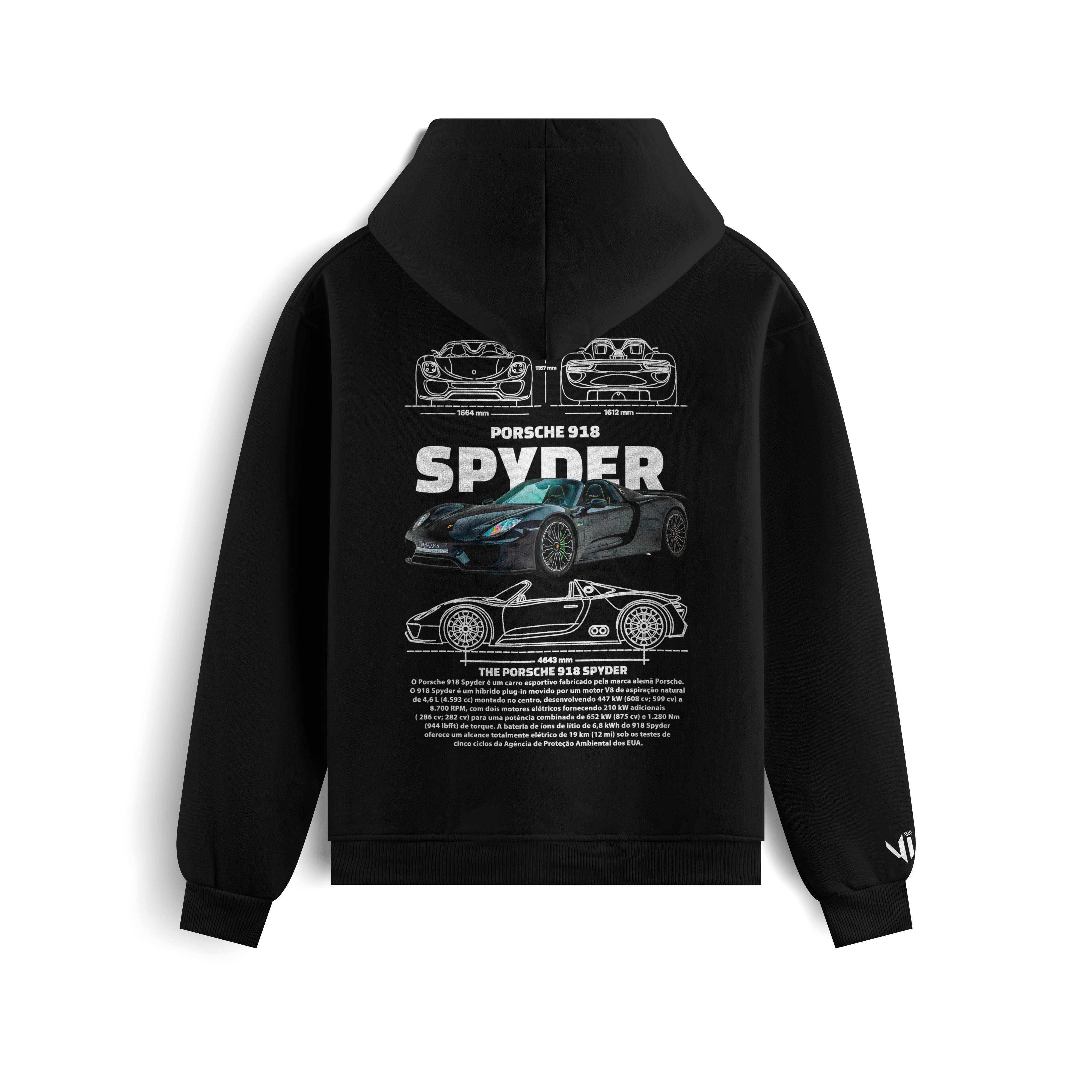 Porsche Spyder Hoodie