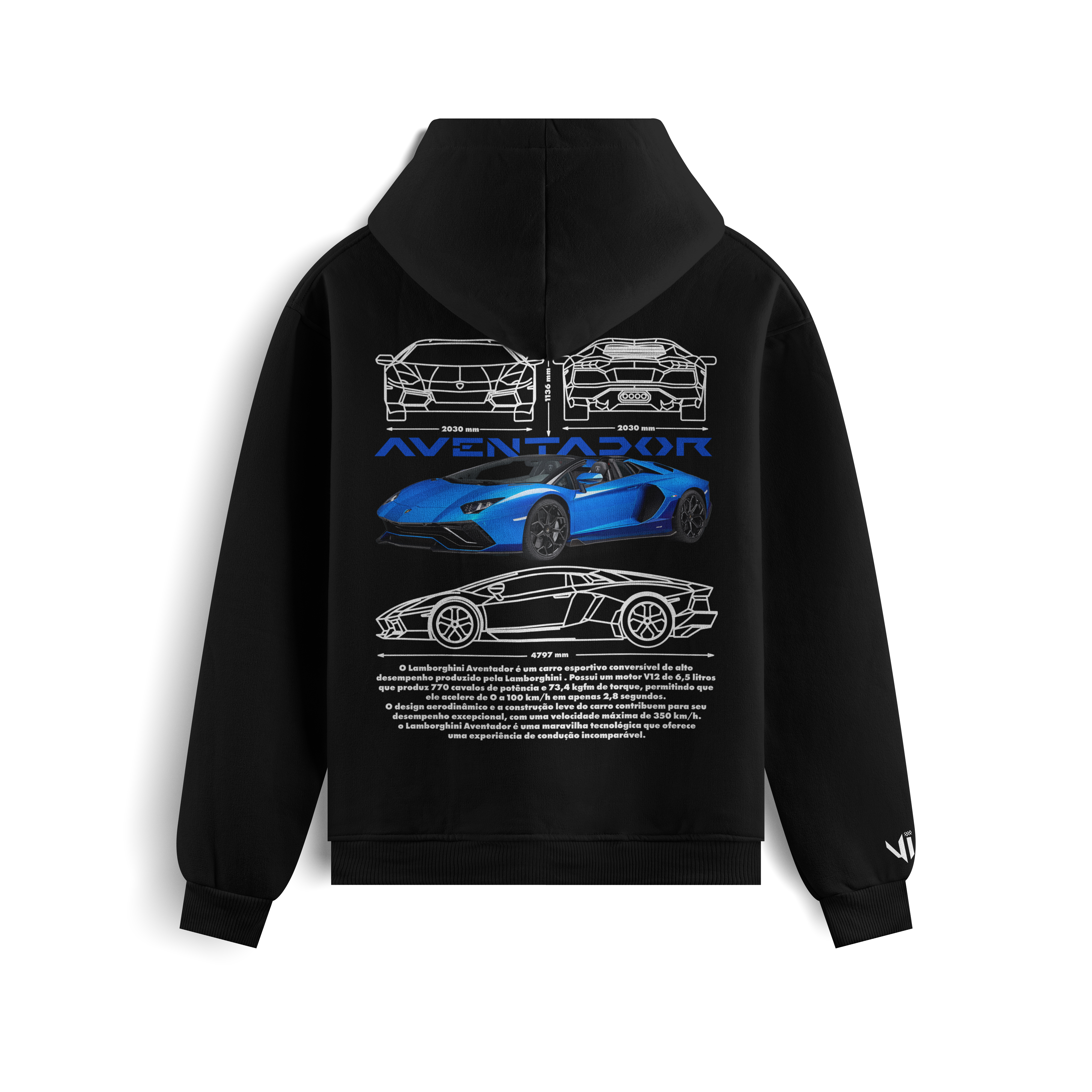 Lamborghini Aventador Hoodie