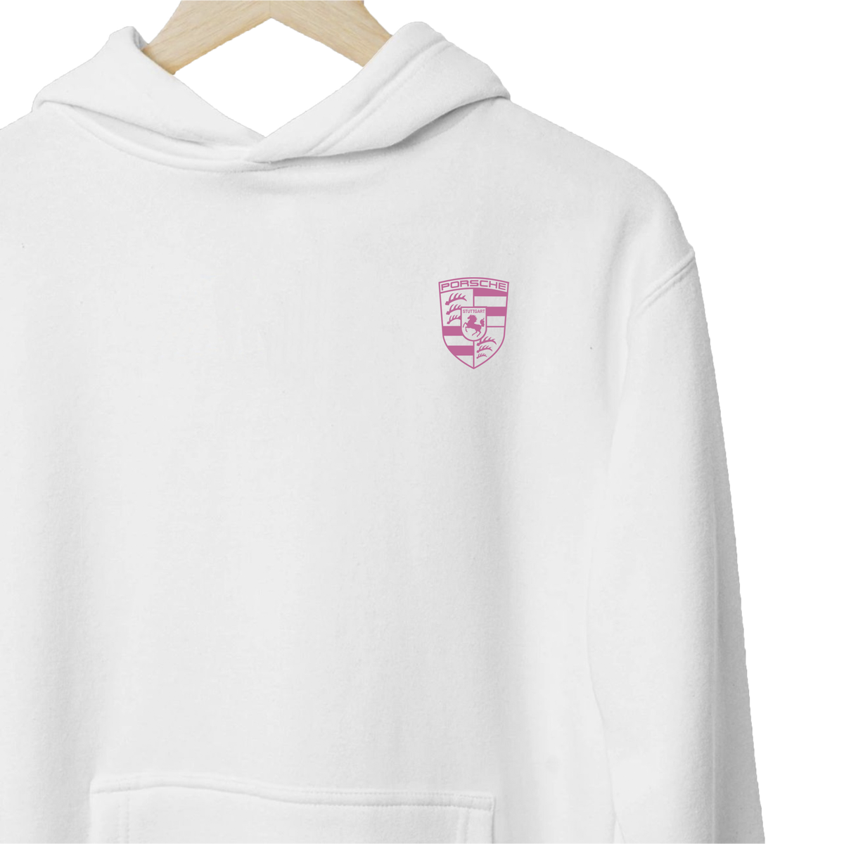 Porsche Green and Porsche Pink Stuttgart Sweatshirt