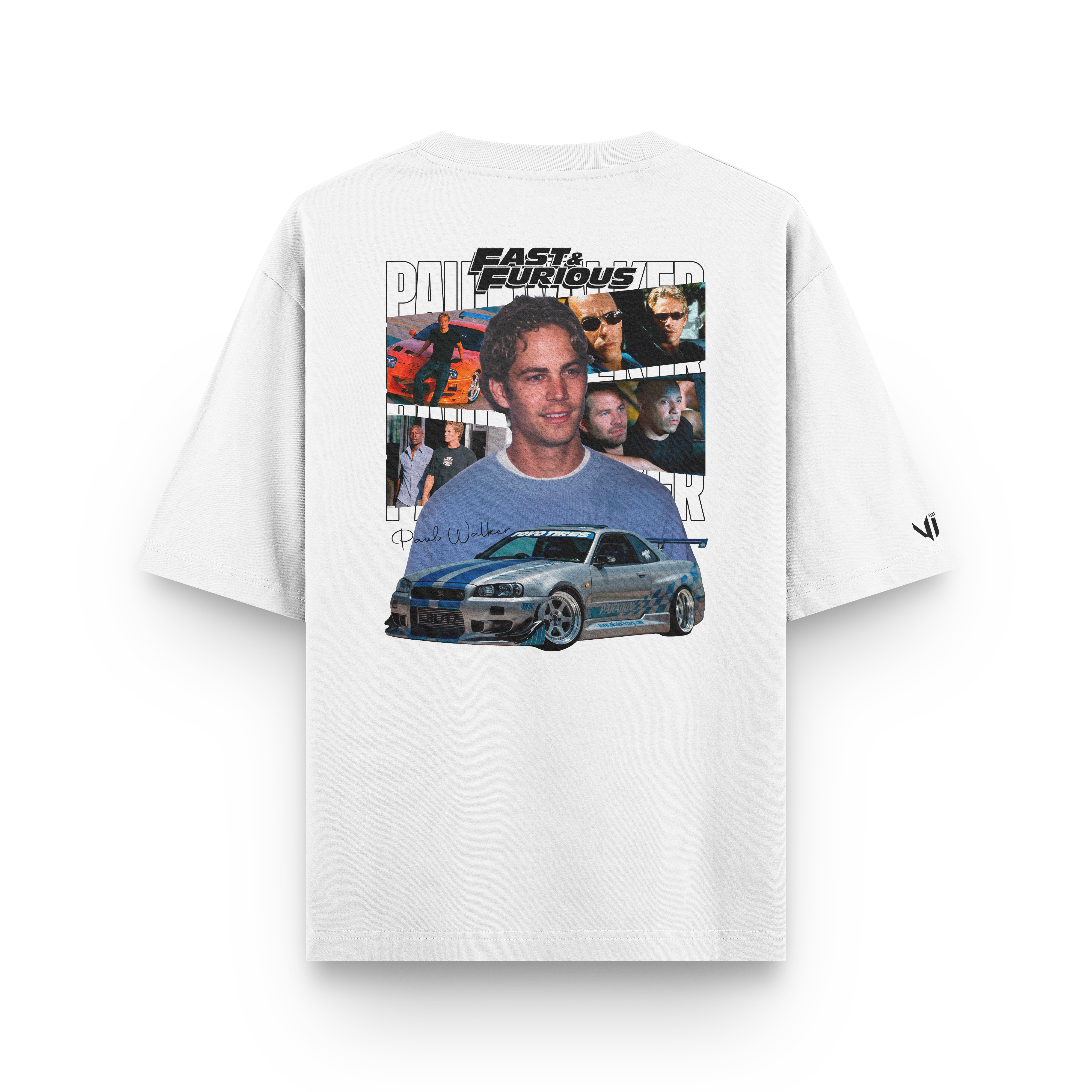 Camiseta Oversized Paul Walker
