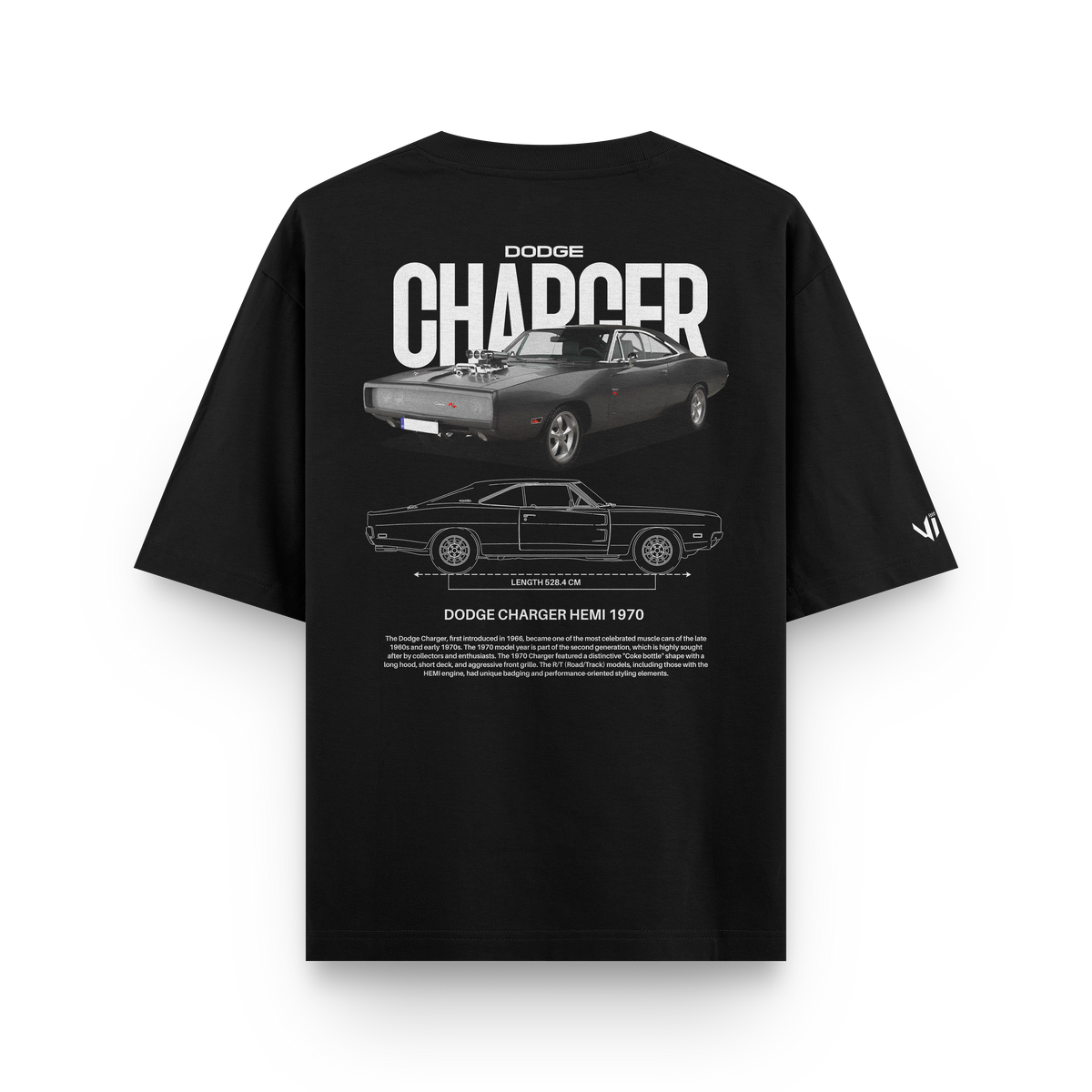 Dodge Charger Oversized T-Shirt