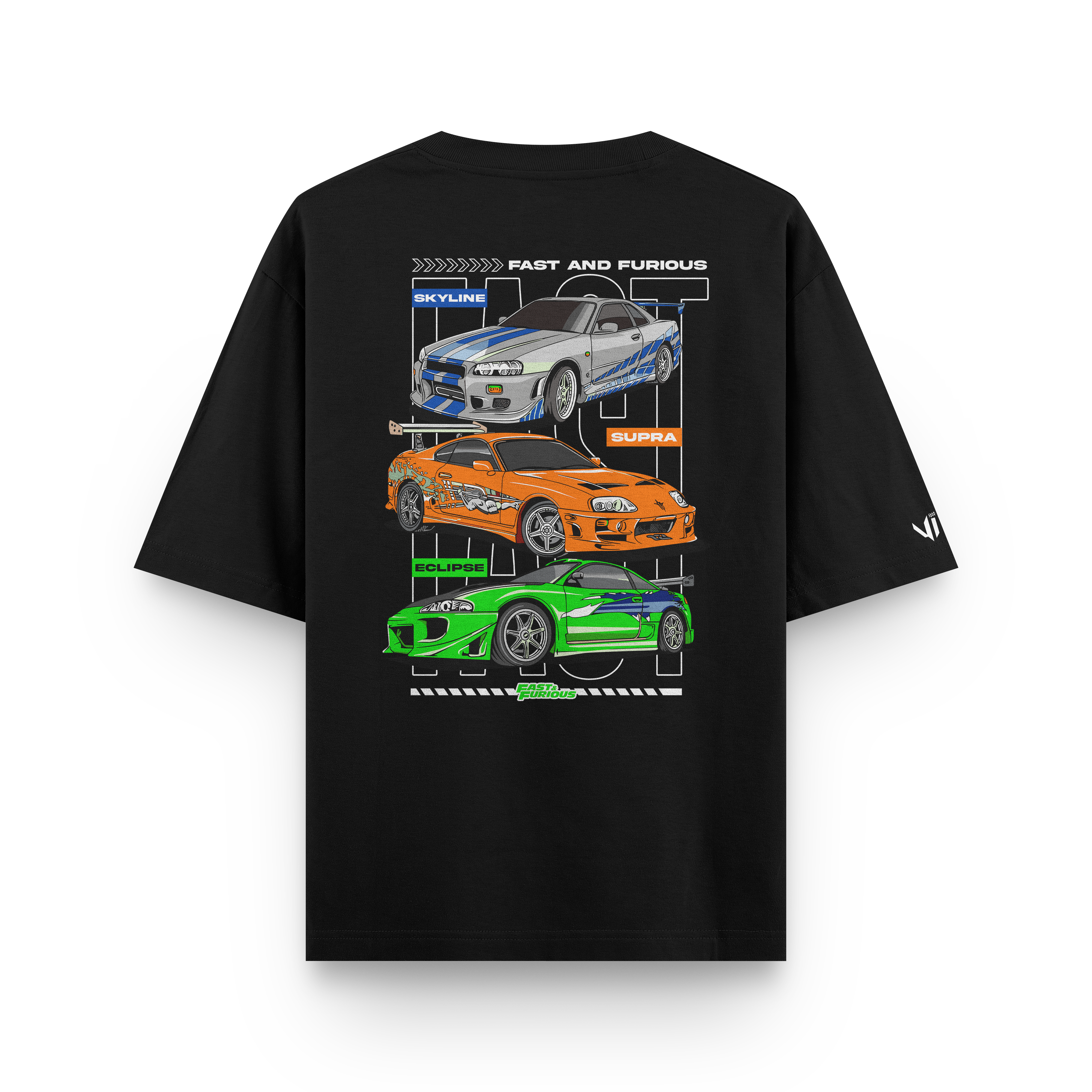 Camiseta Oversized Velozes e Furiosos
