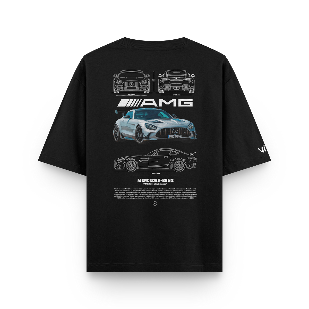 Mercedes AMG GTR Oversized T-Shirt