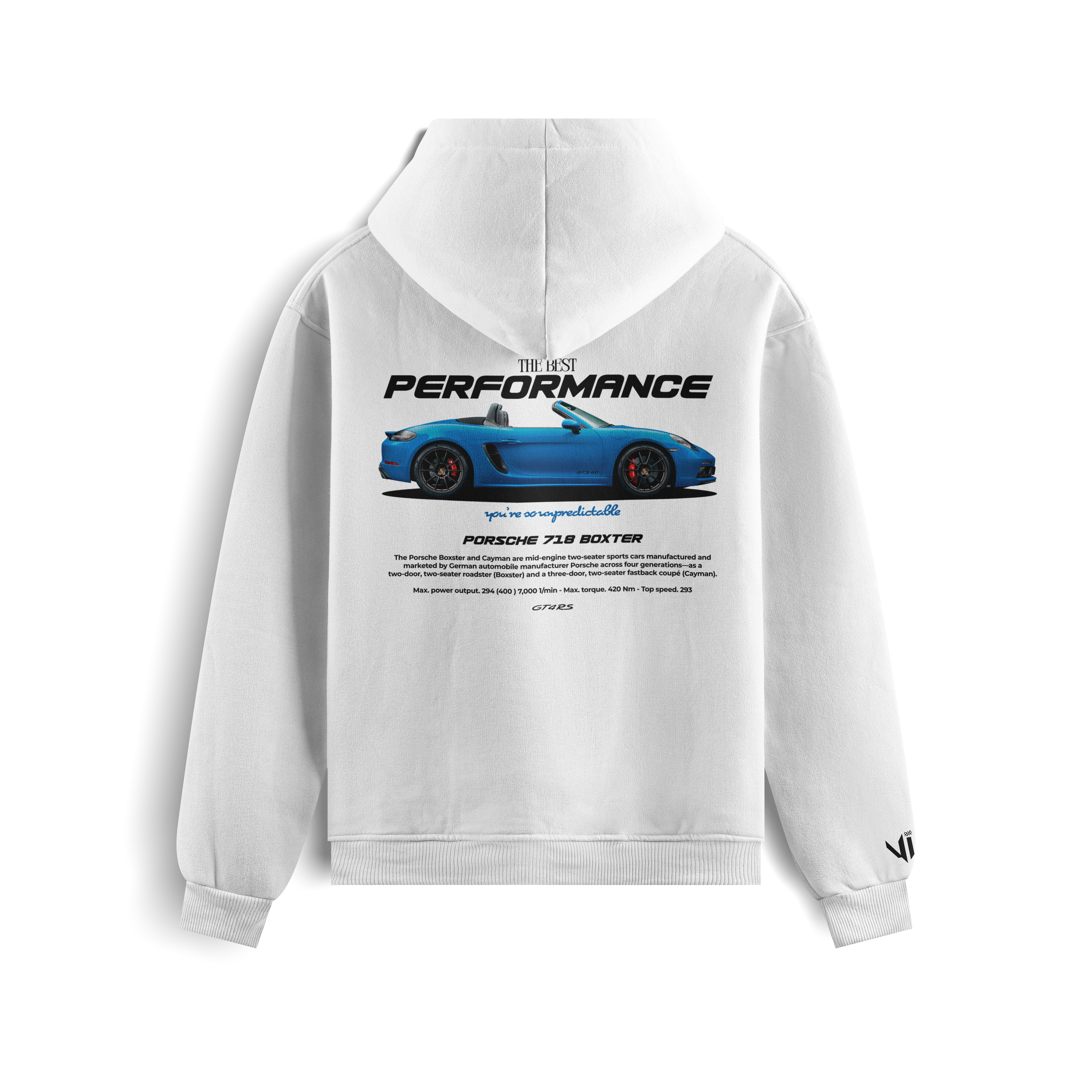 Porsche 718 Boxter Hoodie