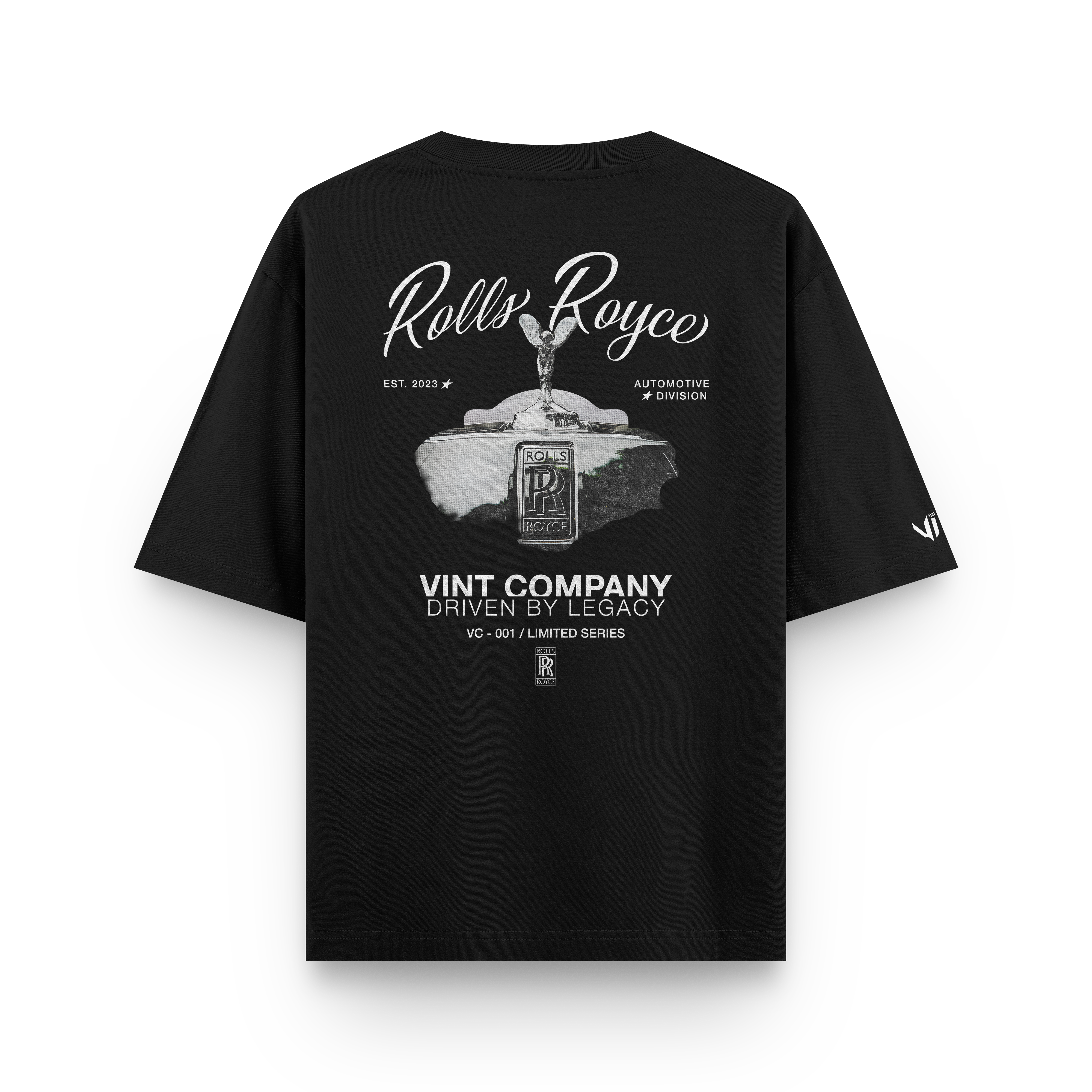Camiseta Oversized Rolls Royce