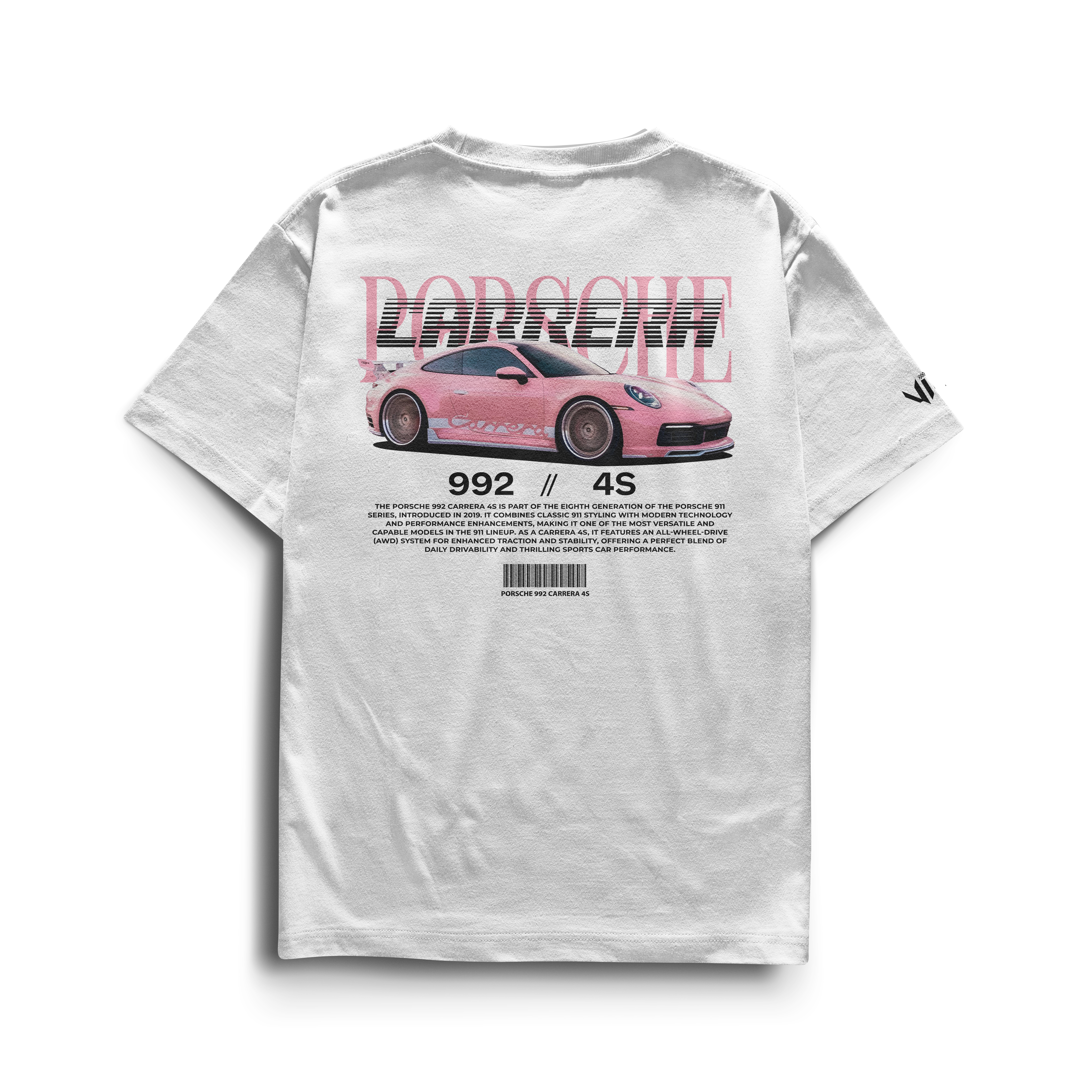 Camiseta Porsche Carrera Pink