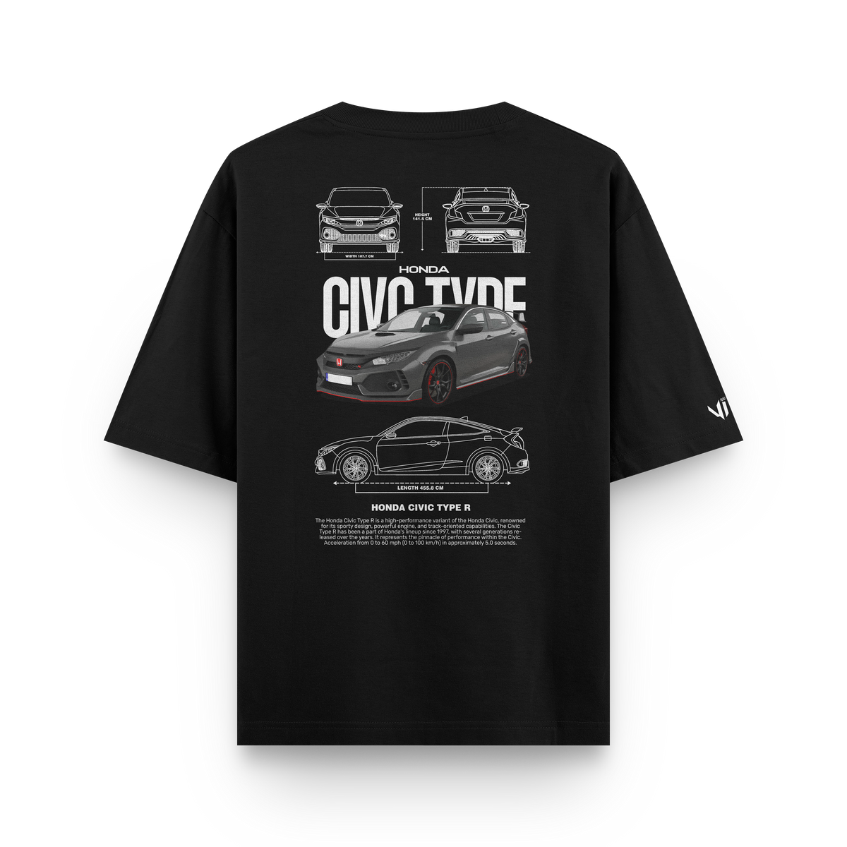 Civic Type R Oversized T-Shirt