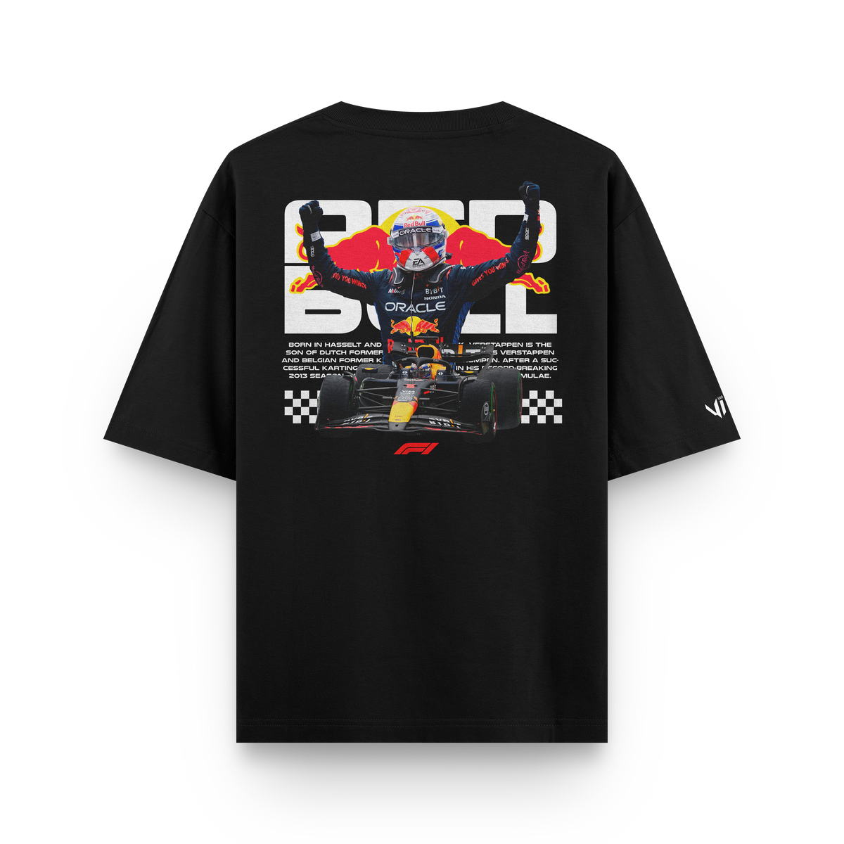 Red Bull Verstappen Oversized T-Shirt
