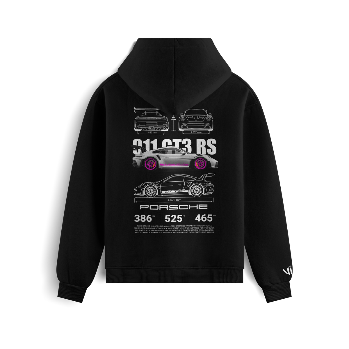 Porsche GT3RS Pink Sweatshirt