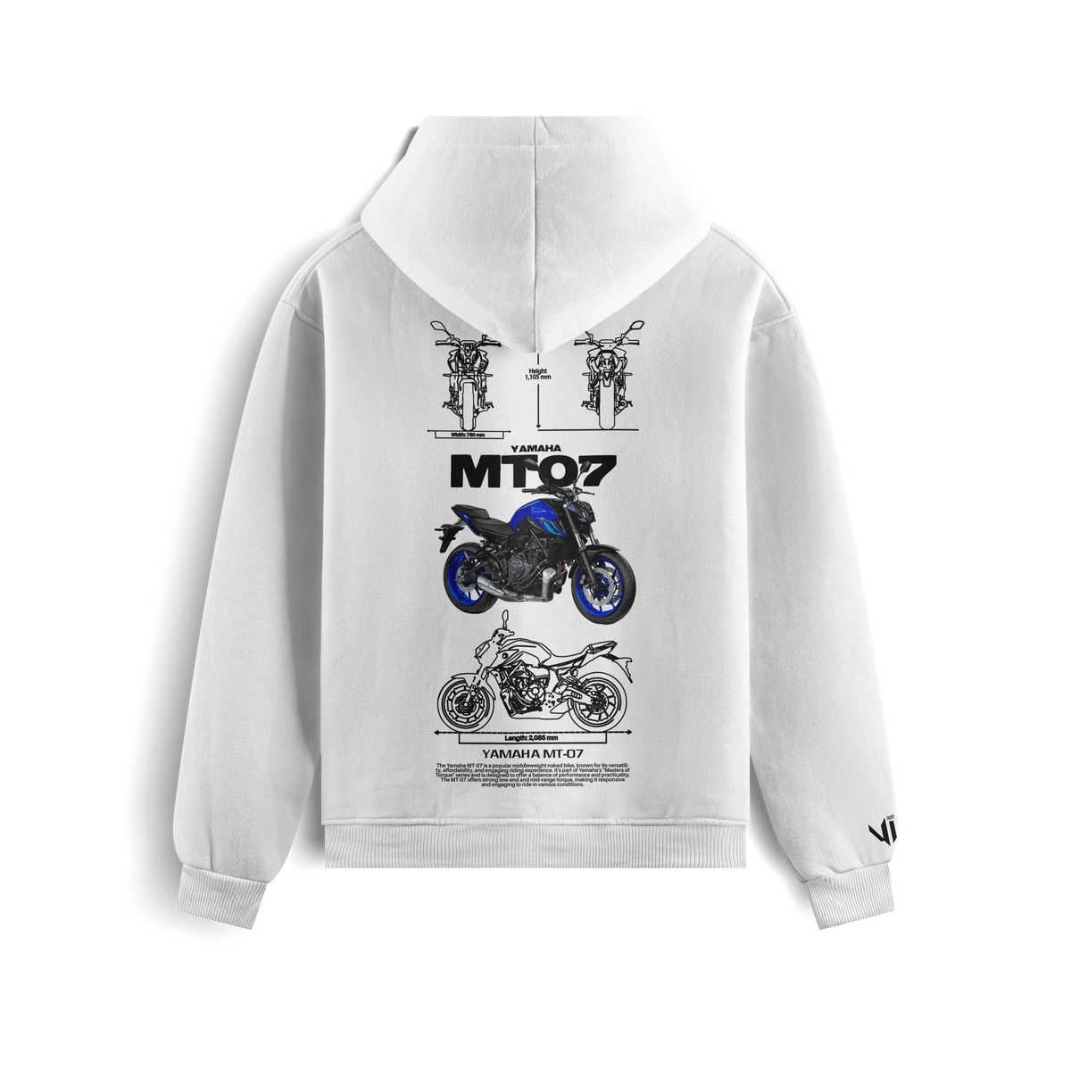 Yamaha MT07 Sweatshirt