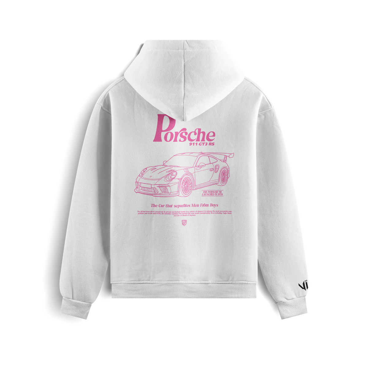 Porsche Pink Stuttgart Sweatshirt
