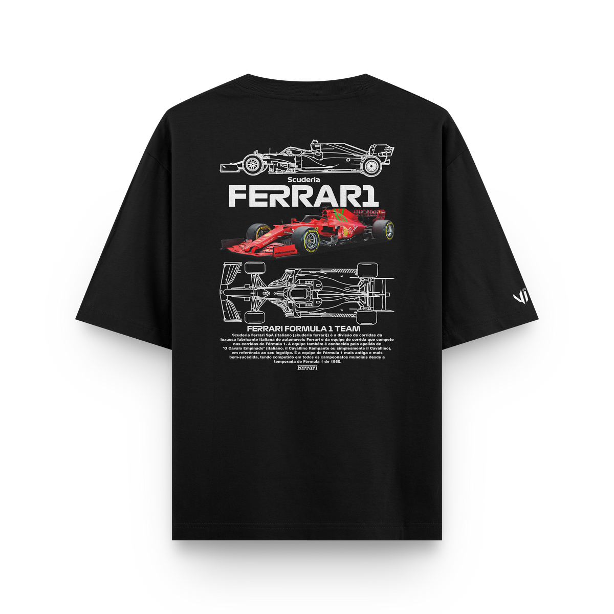 Ferrari Scuderia Oversized T-Shirt