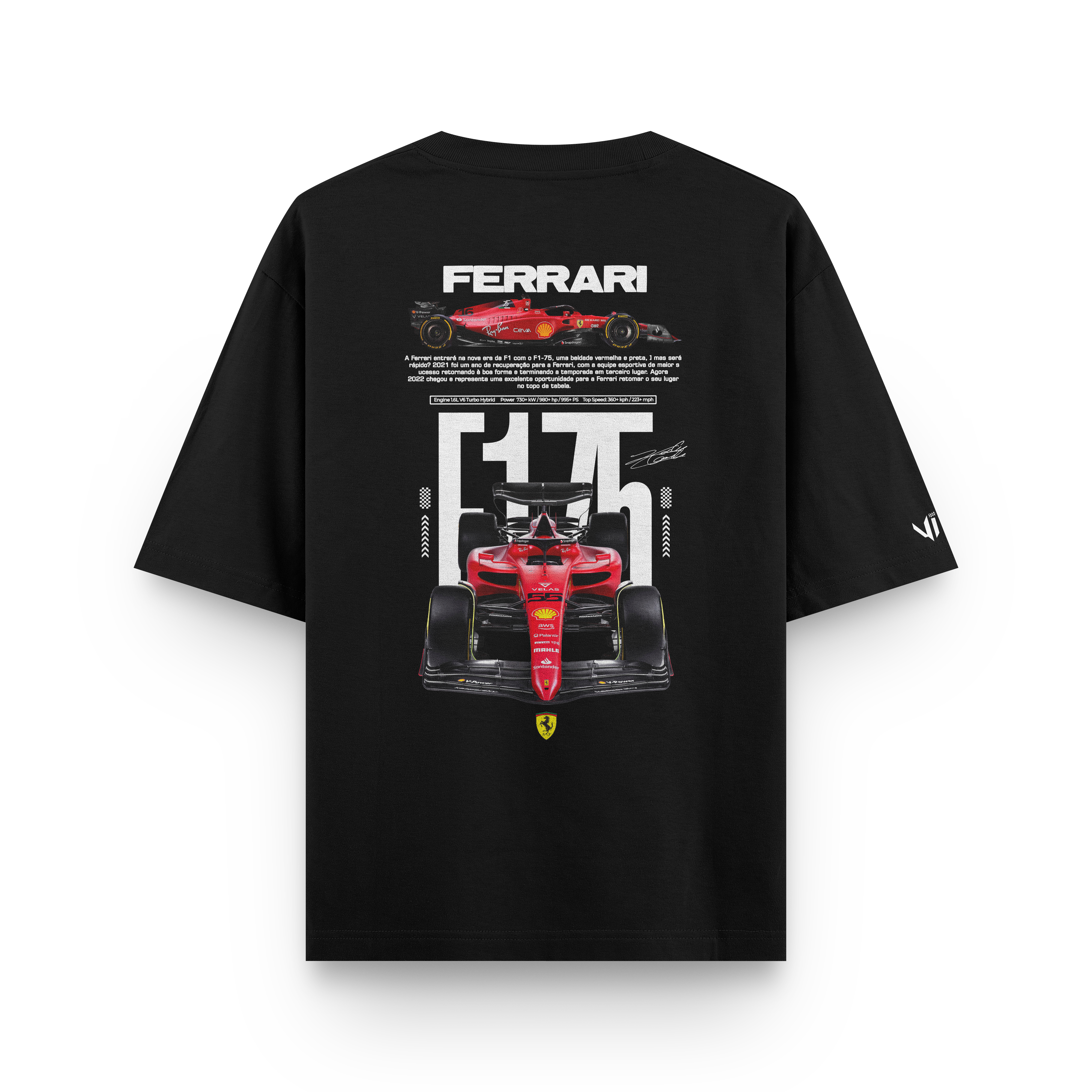 Ferrari 175 F1 Oversized Tee