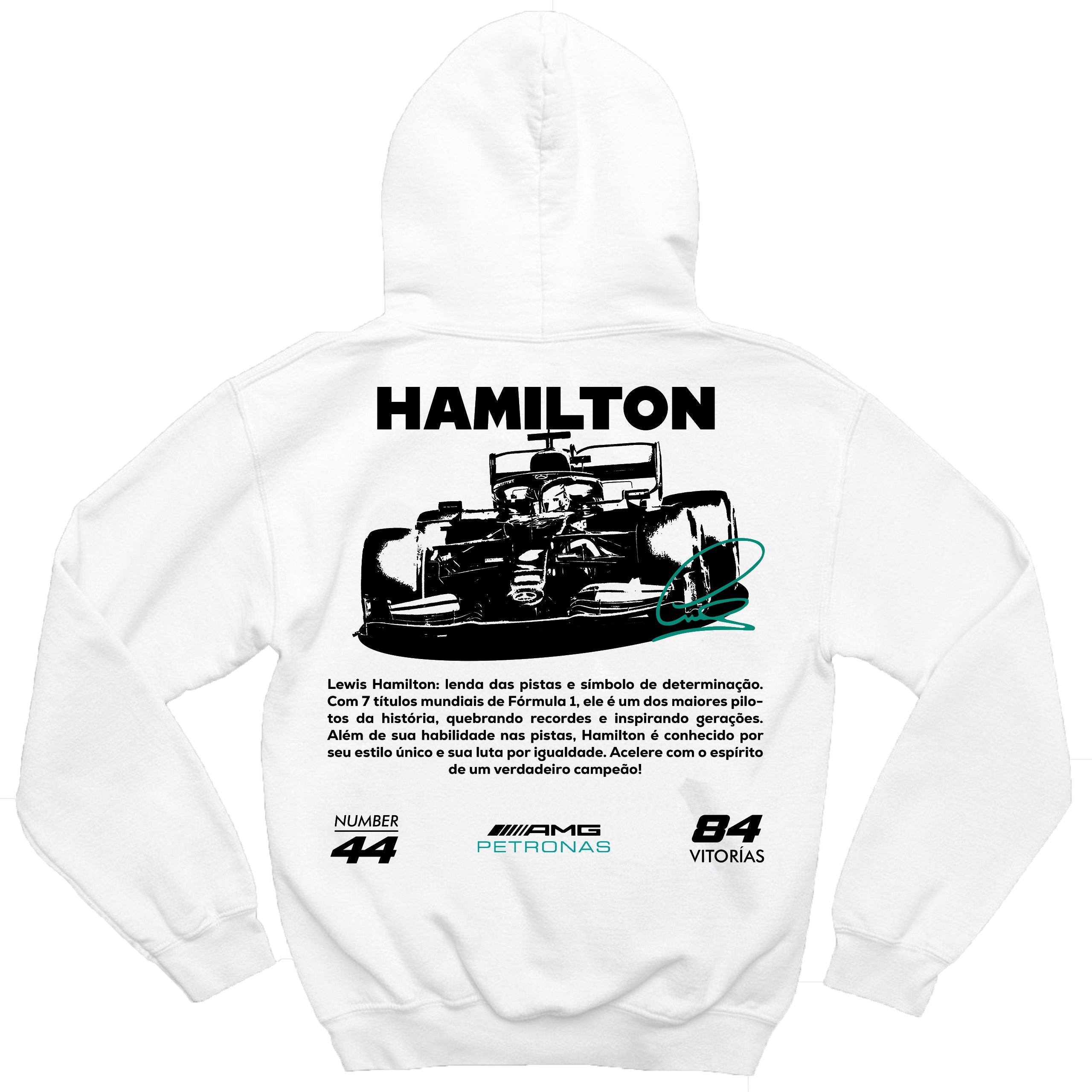 Lewis Hamilton Number 44 Hoodie