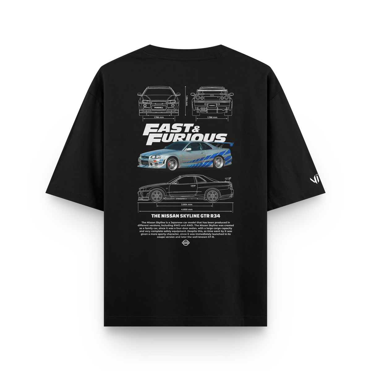 Fast and Furious Oversized T-Shirt
