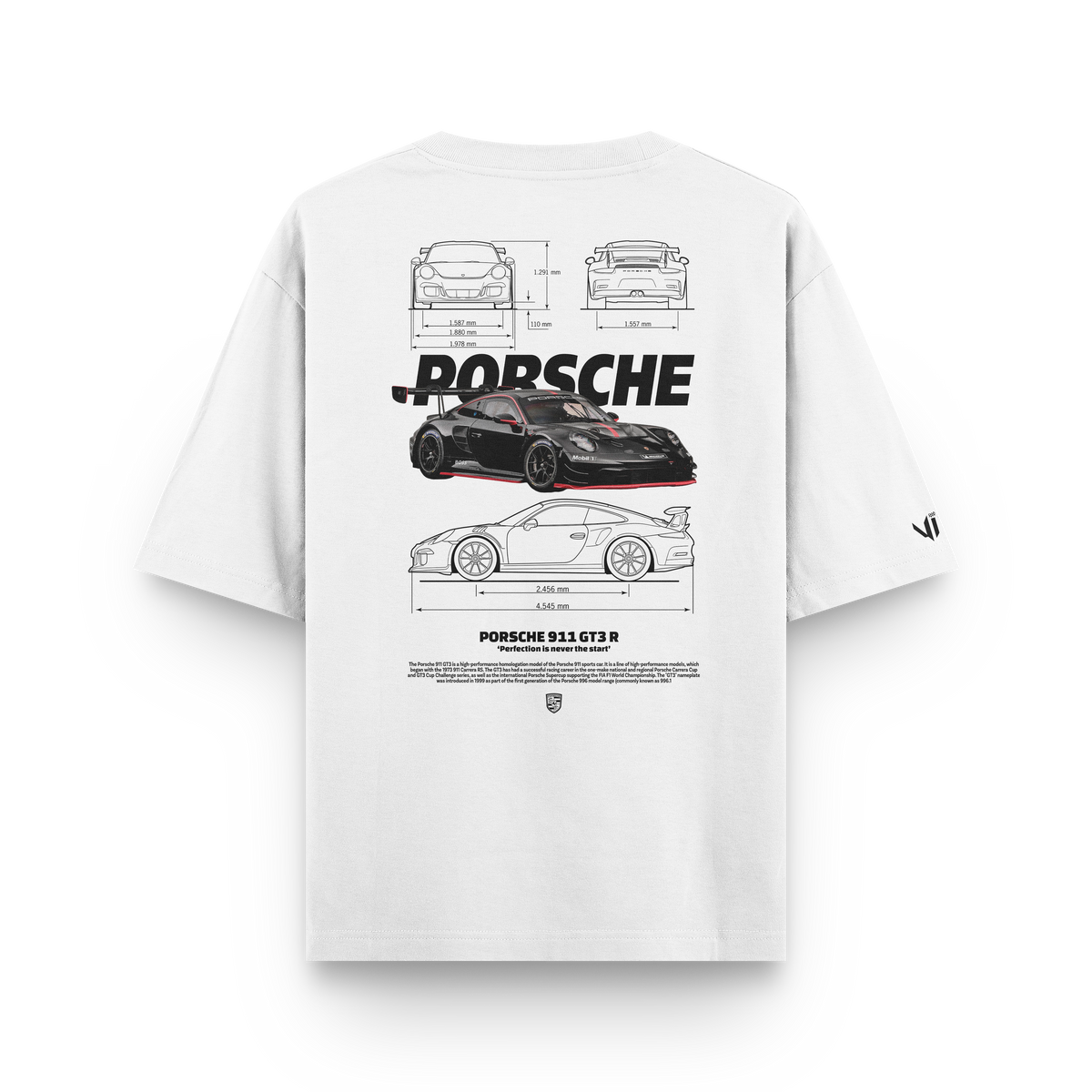 Porsche GT3 RS Oversized T-Shirt
