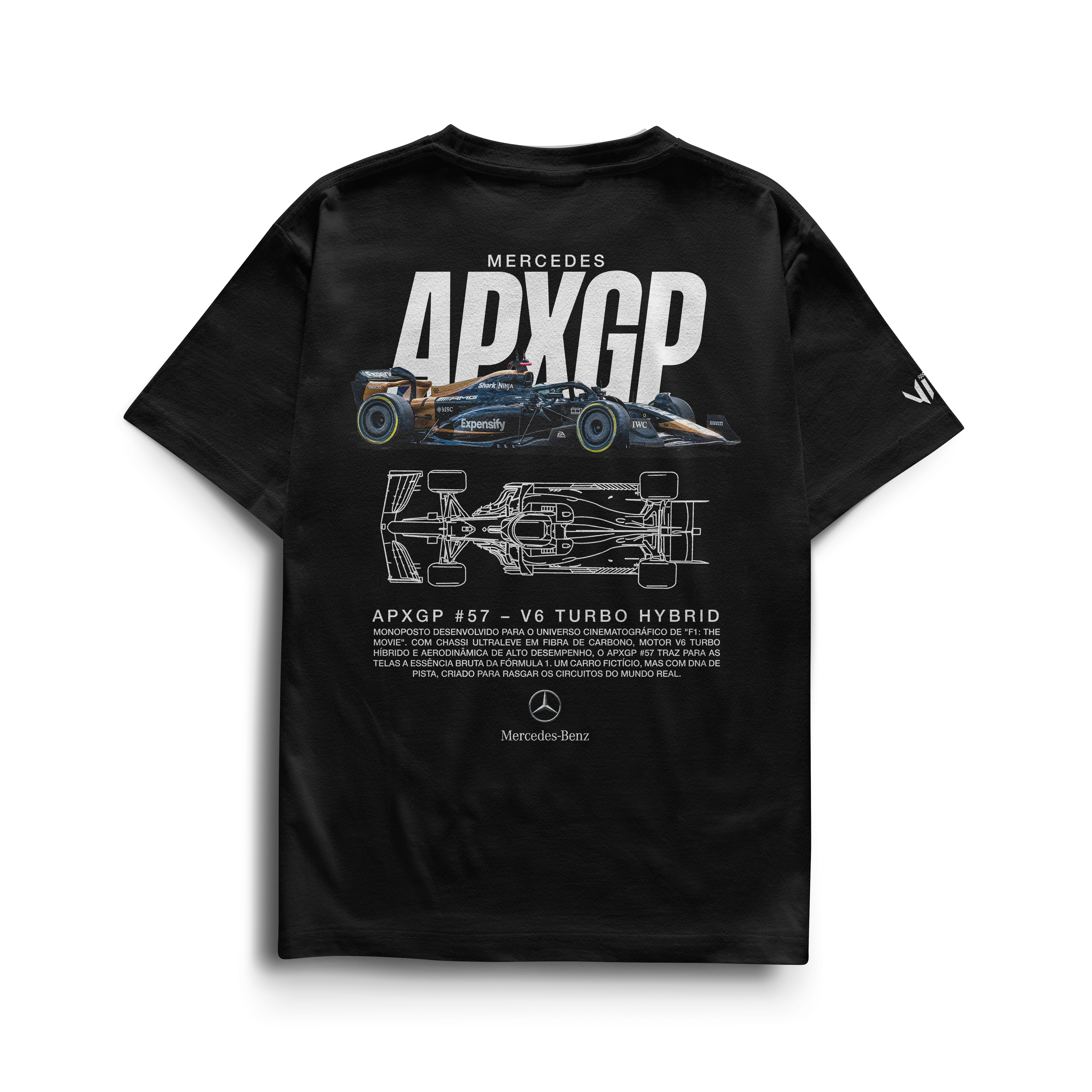 Camiseta APXGP Mercedes F1