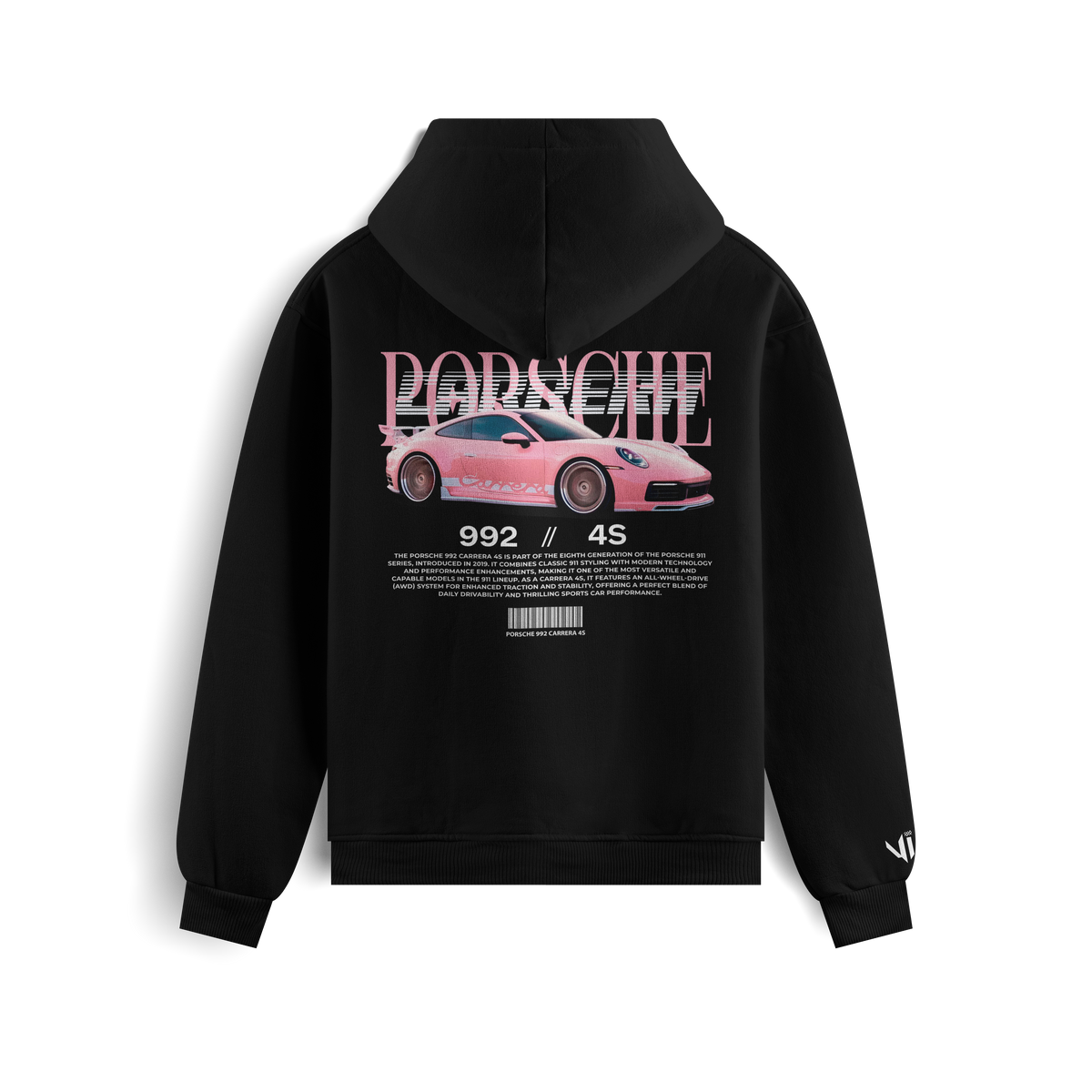 Porsche Carrera Pink Sweatshirt