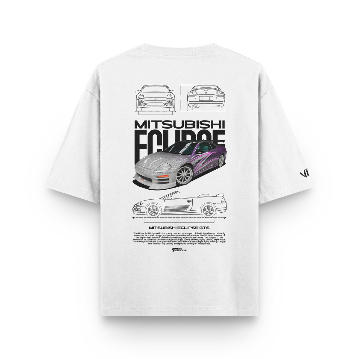Eclipse Gts Oversized T-Shirt
