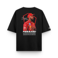 Lewis Hamilton Ferrari Oversized T-Shirt