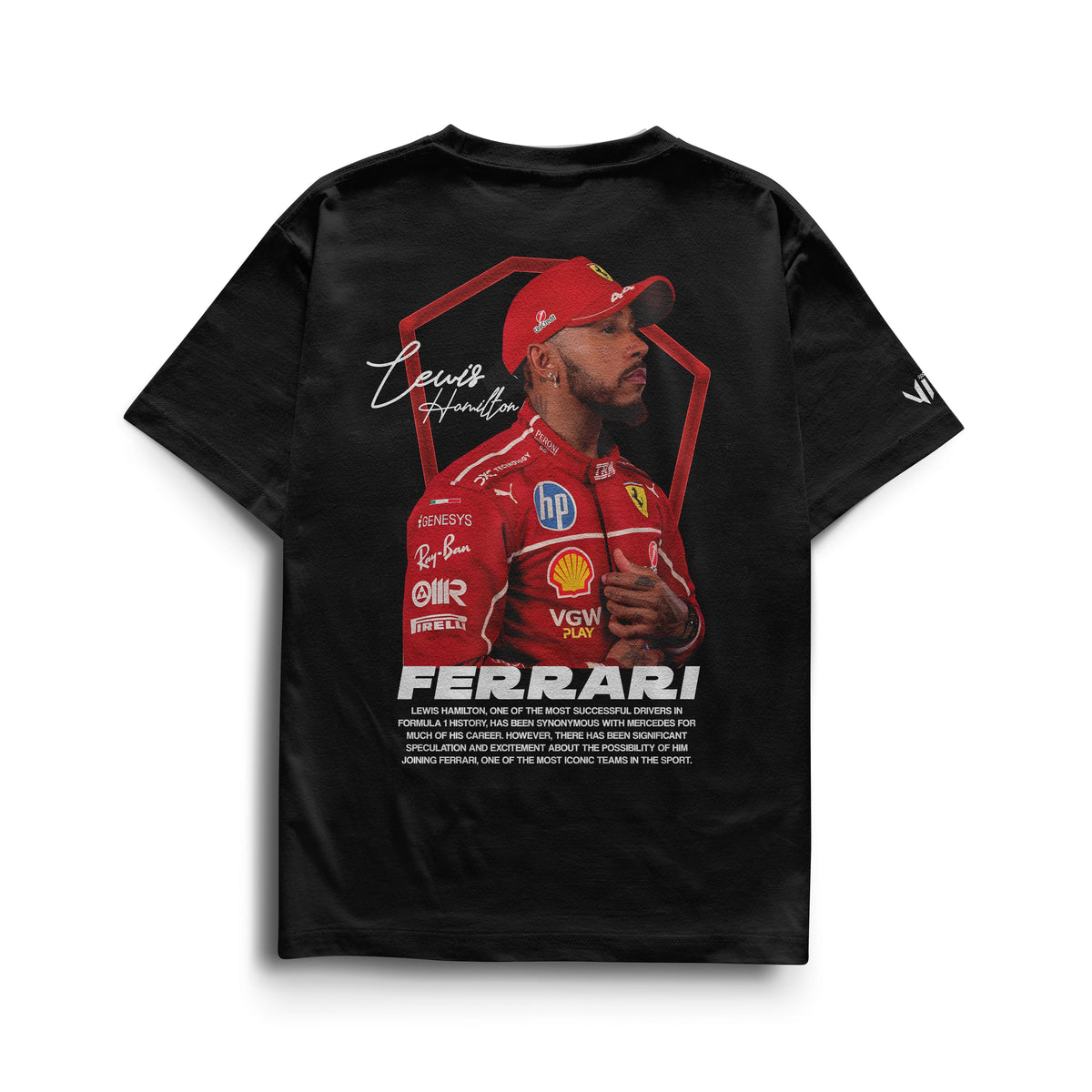 Lewis Hamilton Ferrari T-Shirt