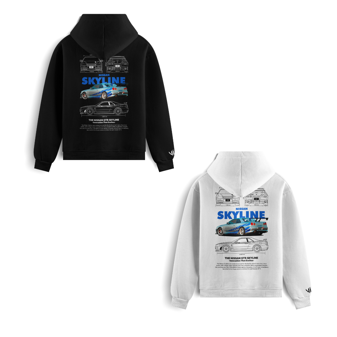 Nissan Skyline Matching Sweatshirts