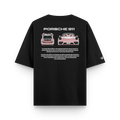 Porsche VS Pink Oversized T-Shirt