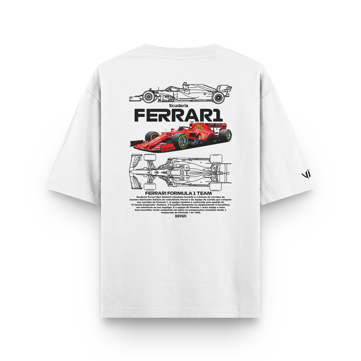 Ferrari Scuderia Oversized T-Shirt