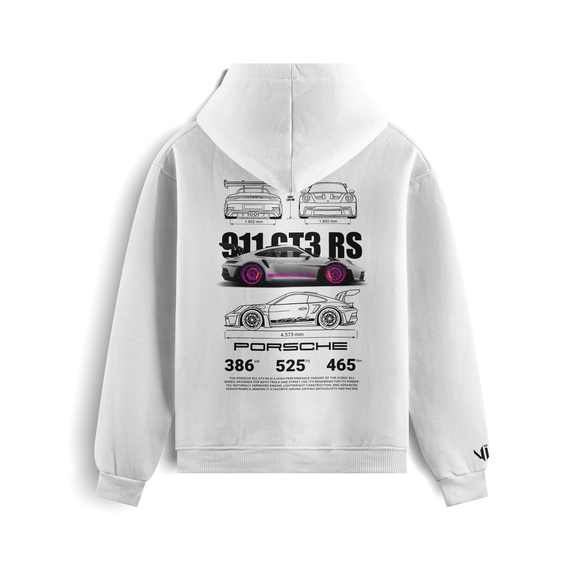 Porsche GT3RS Pink Sweatshirt