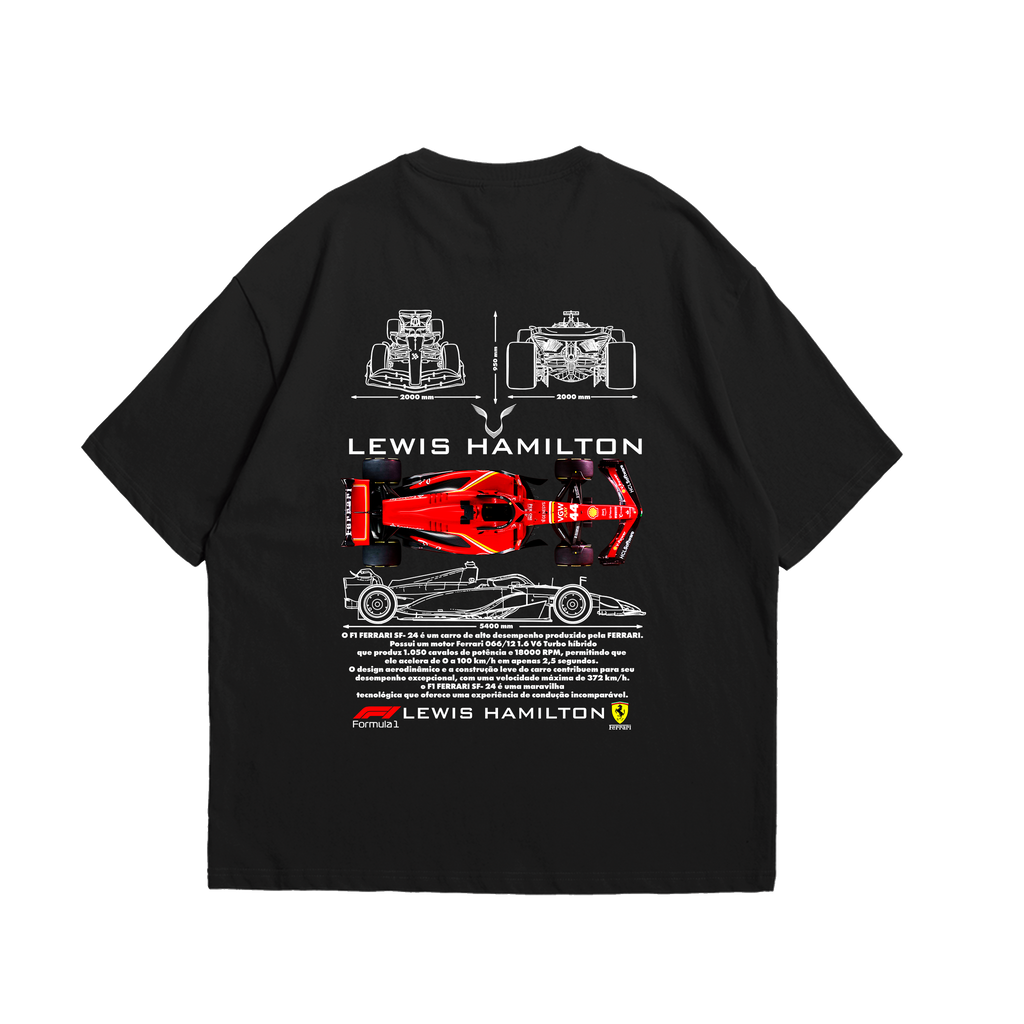 Lewis Hamilton F1 Oversized T-Shirt