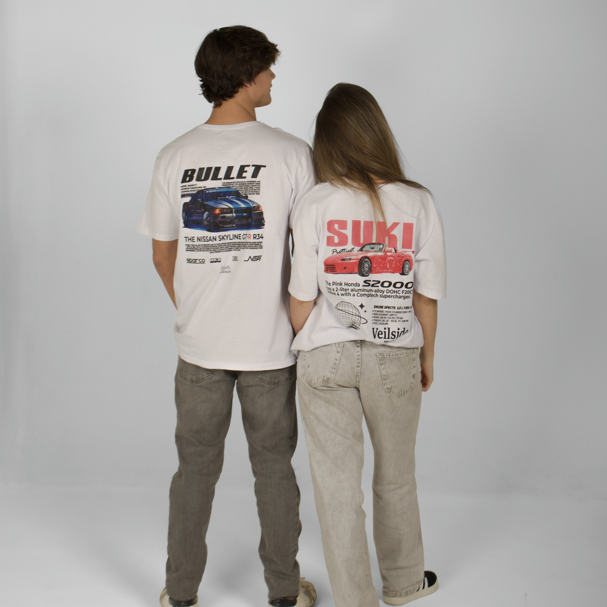 Bullet and Suki T-shirts