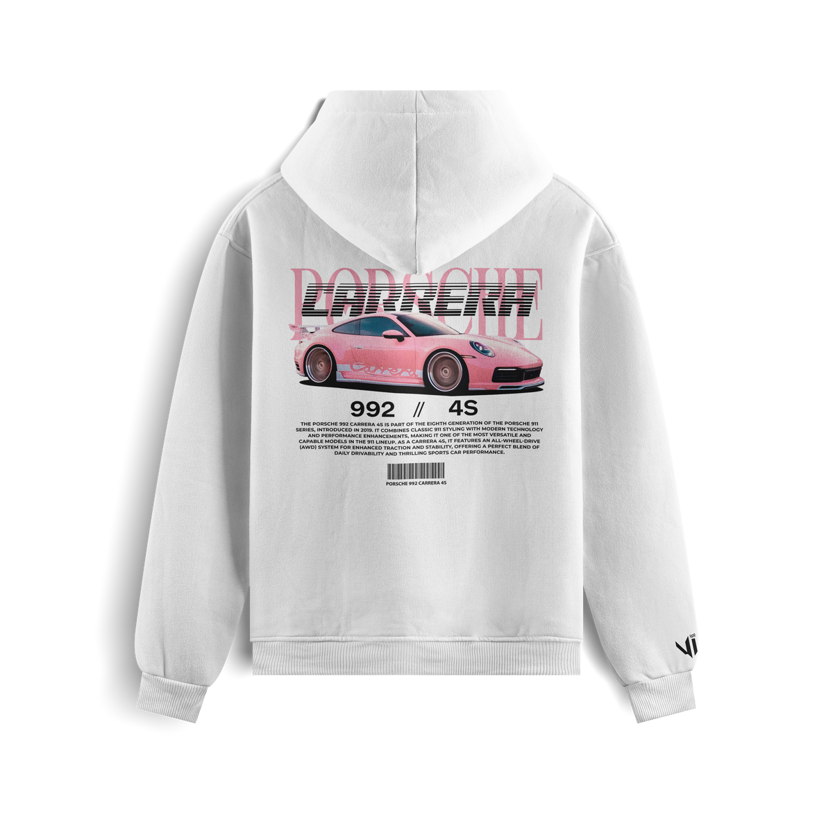 Porsche Carrera Pink Sweatshirt