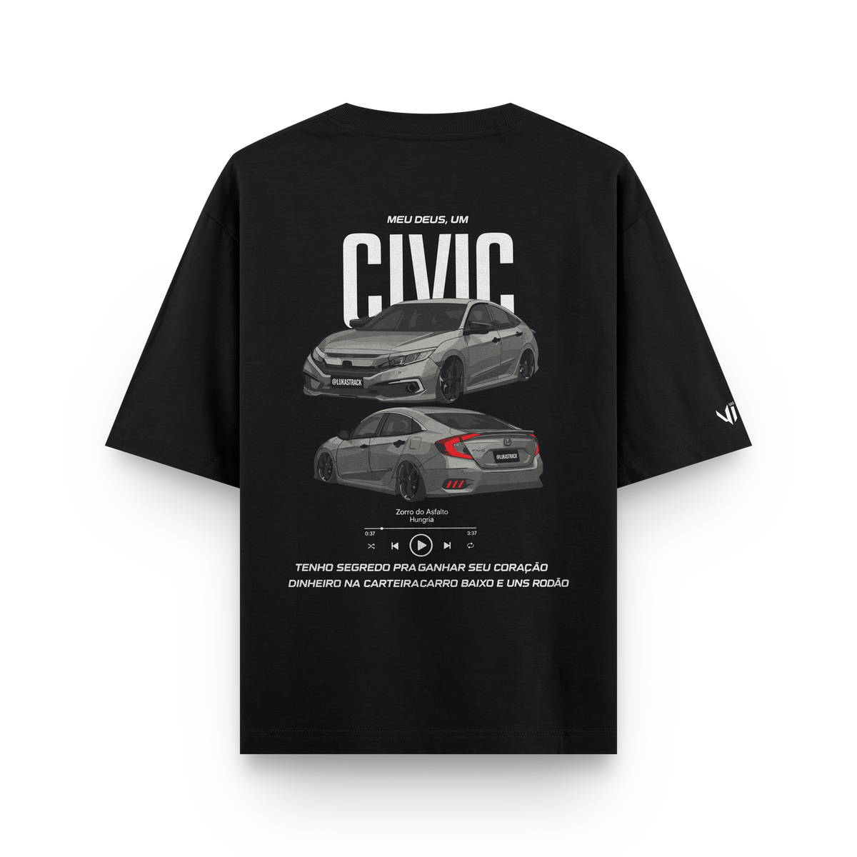 Lukas Track Oversized T-Shirt